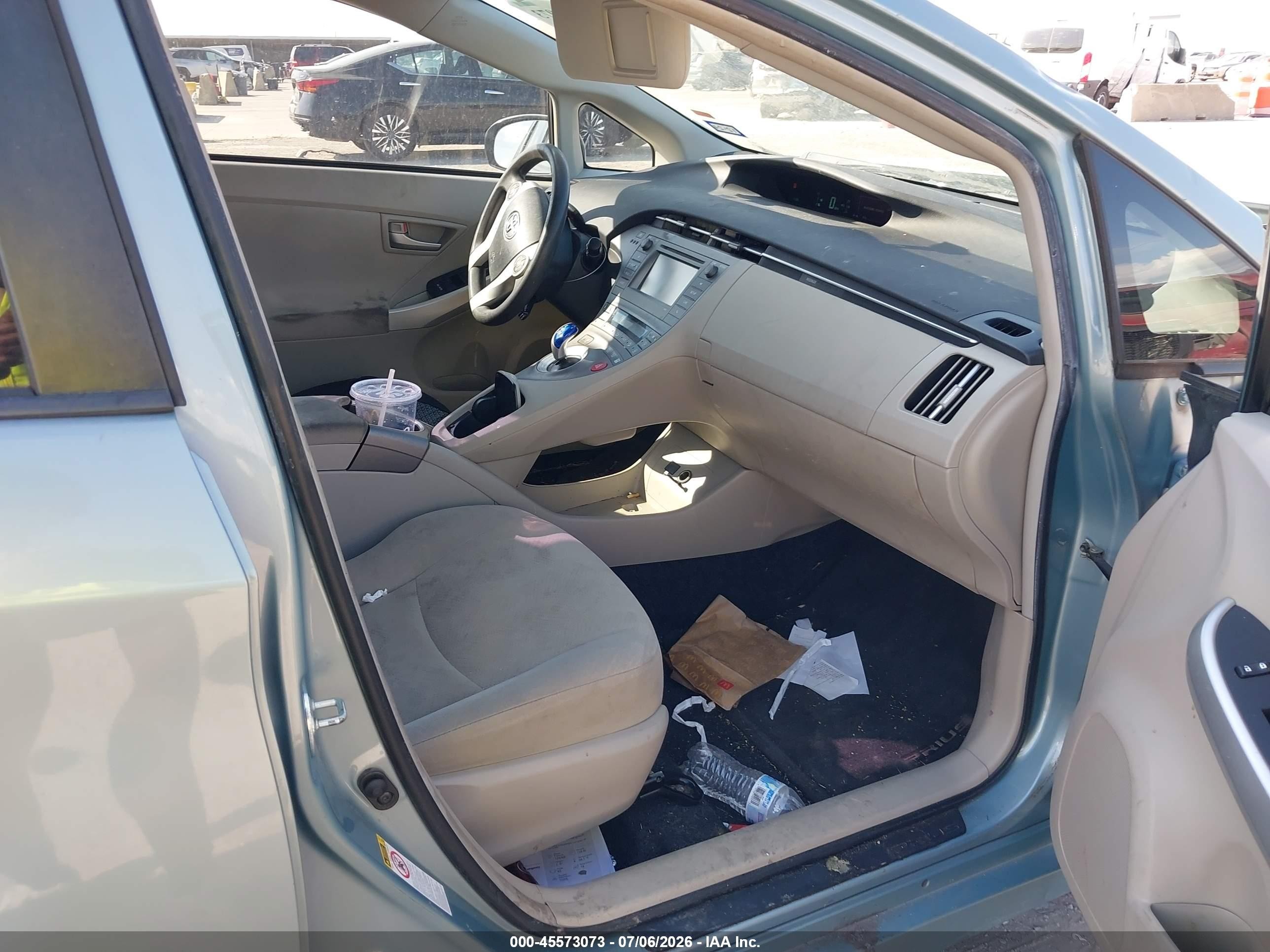 2015 Toyota Prius Two Teal vin: JTDKN3DU6F1958426