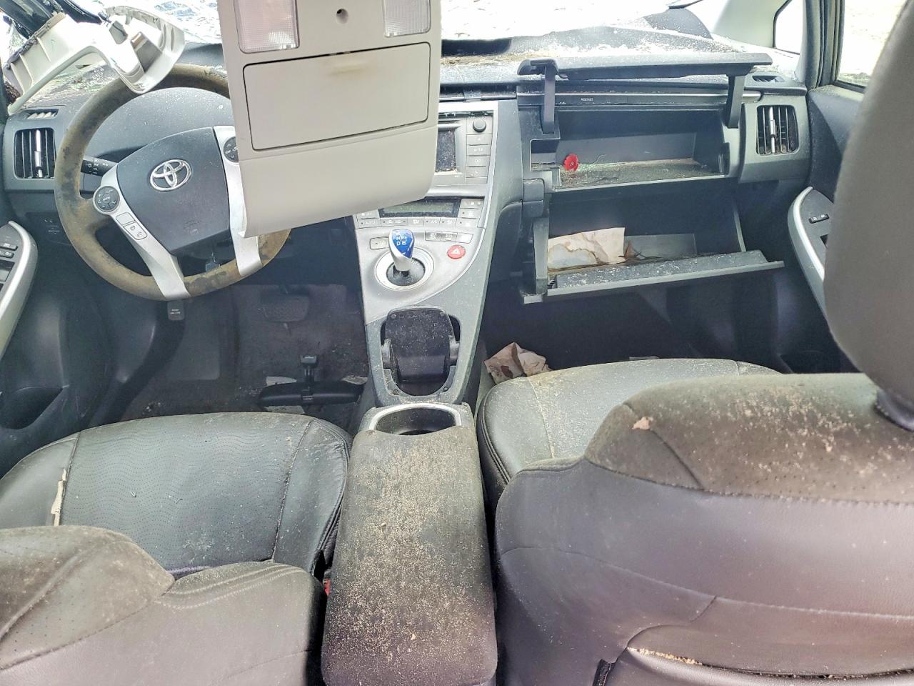 2015 Toyota Prius Two Gray vin: JTDKN3DU6F1976019