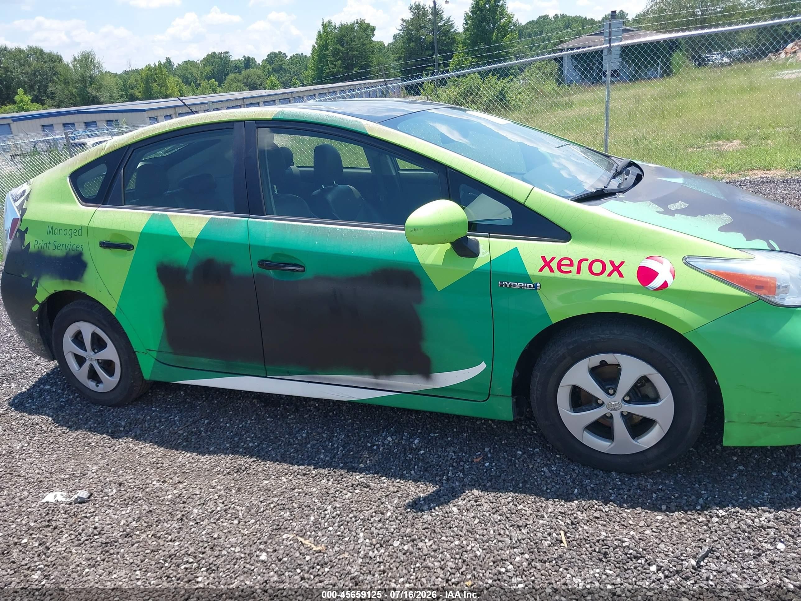 2015 Toyota Prius Two Черный vin: JTDKN3DU6F1979535