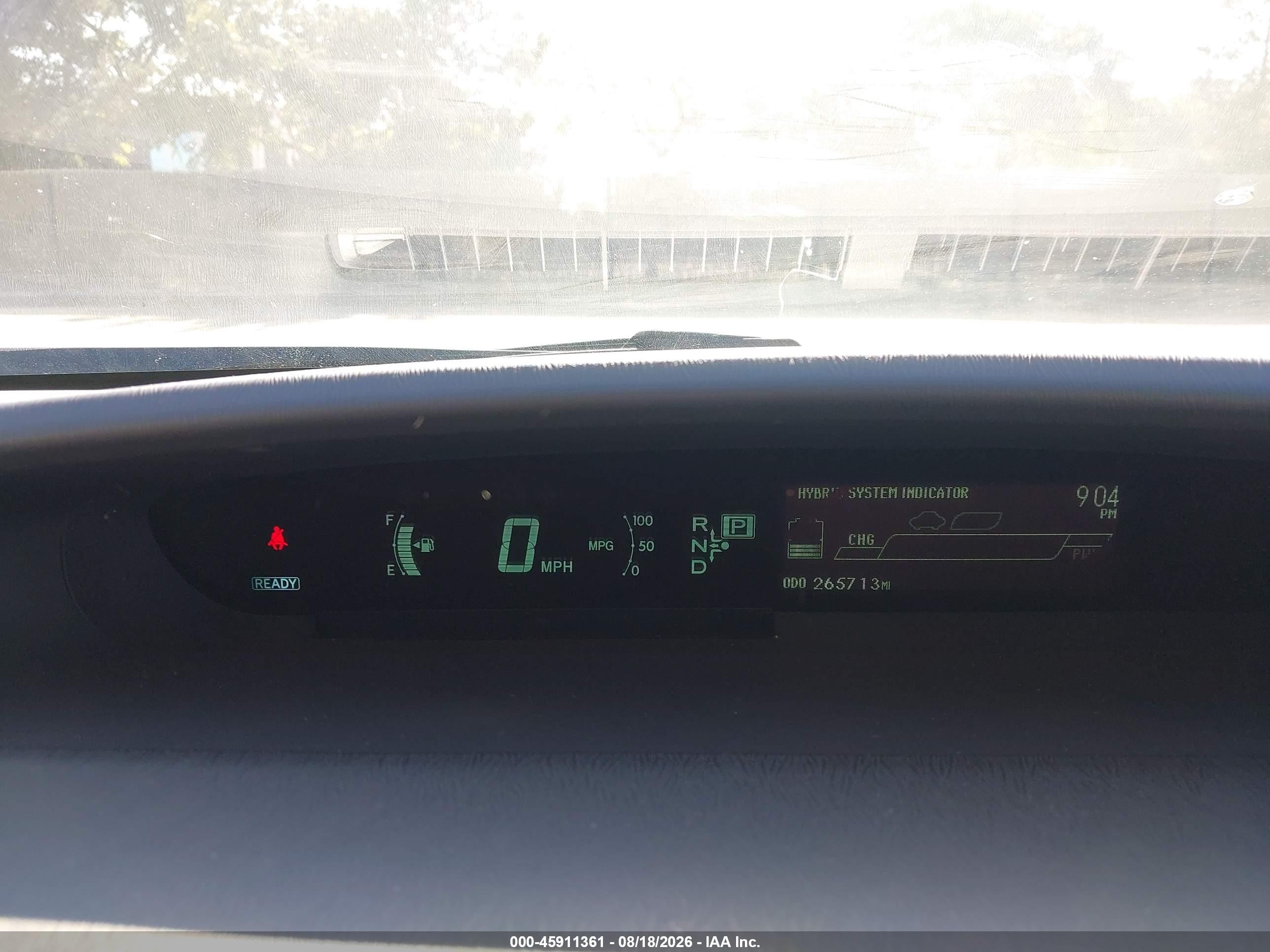 2015 Toyota Prius Two Turquoise vin: JTDKN3DU6F1995704