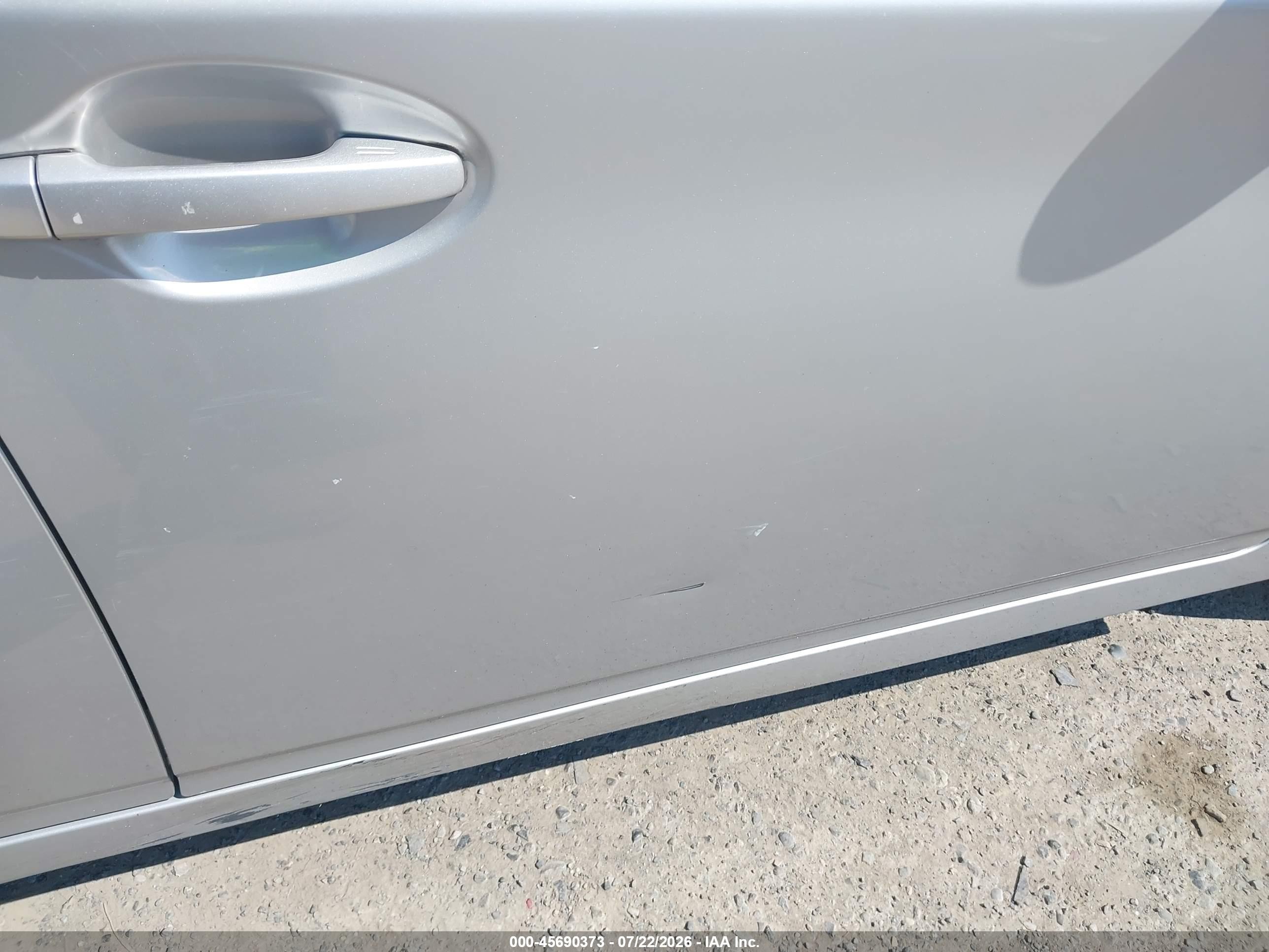 2010 Toyota Prius Iv Silver vin: JTDKN3DU7A0007635