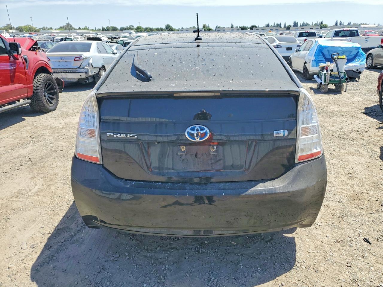 2010 Toyota Prius Iv Black vin: JTDKN3DU7A0050744