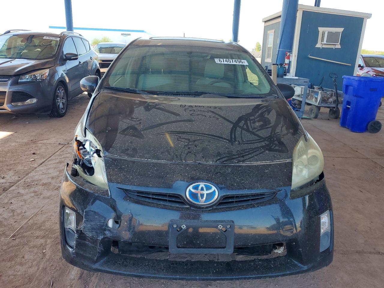 2010 Toyota Prius Ii Черный vin: JTDKN3DU7A0056463