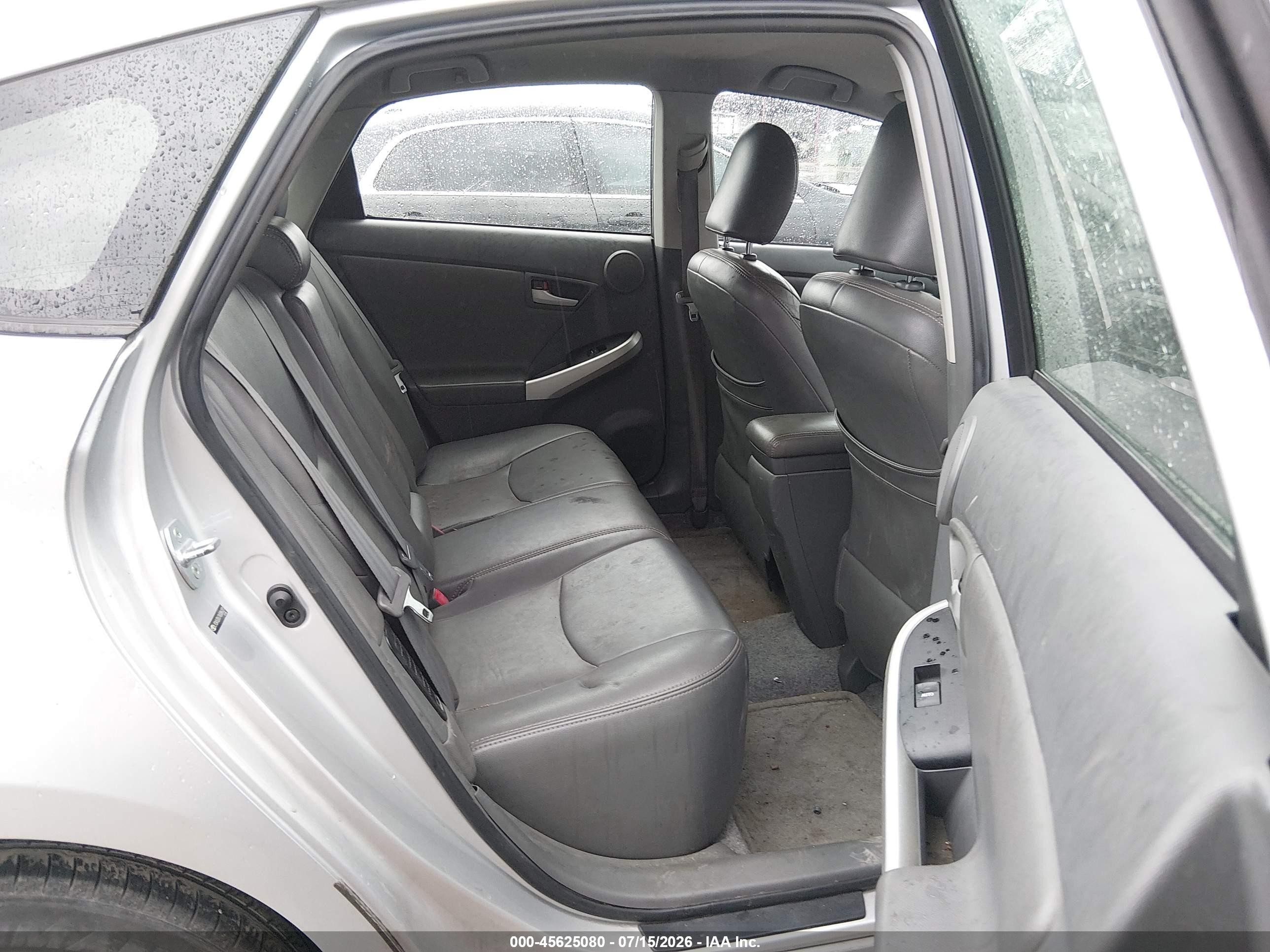 2010 Toyota Prius Iii Silver vin: JTDKN3DU7A0086031