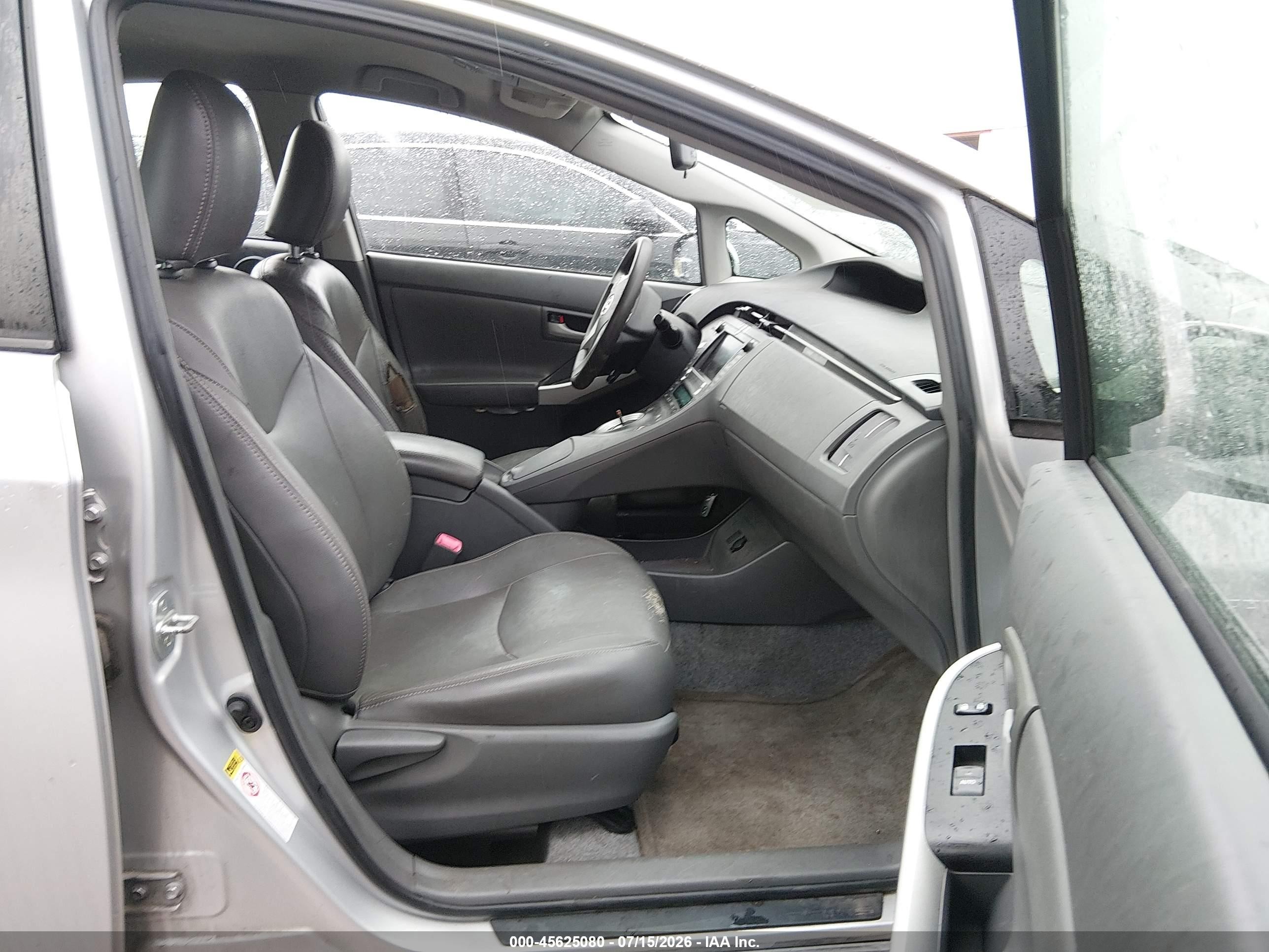 2010 Toyota Prius Iii Silver vin: JTDKN3DU7A0086031