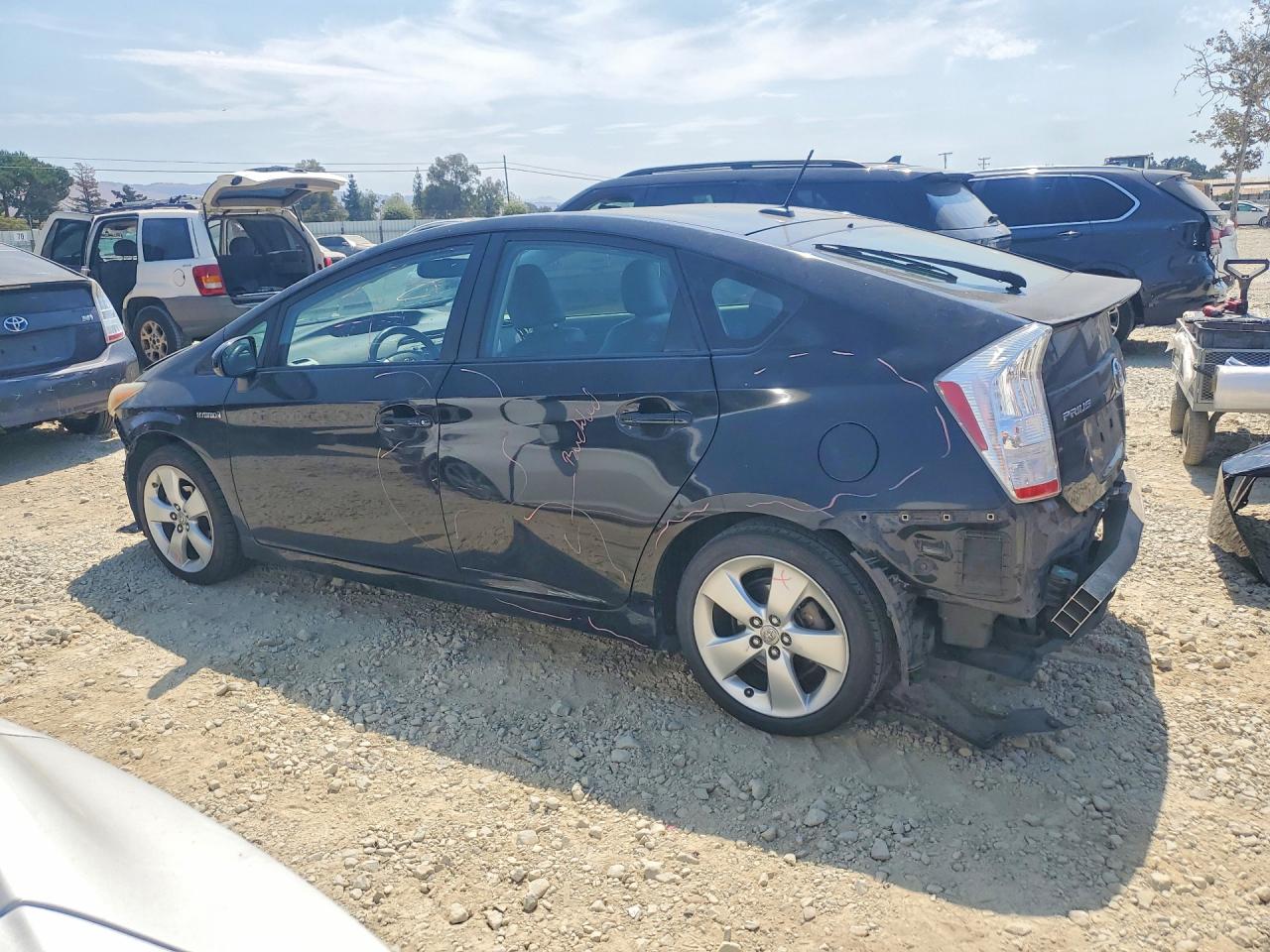 2010 Toyota Prius V Black vin: JTDKN3DU7A0095375