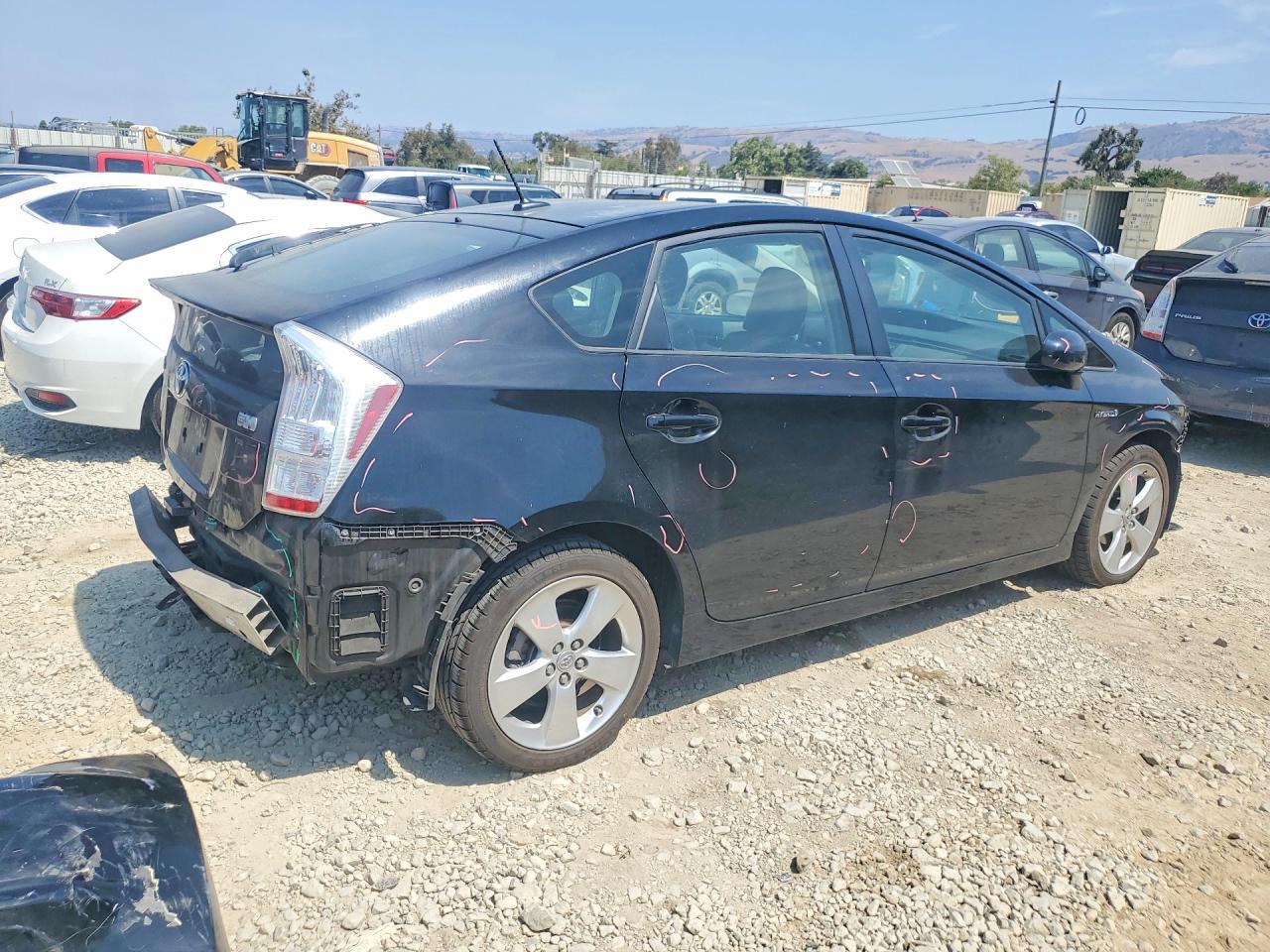 2010 Toyota Prius V Black vin: JTDKN3DU7A0095375