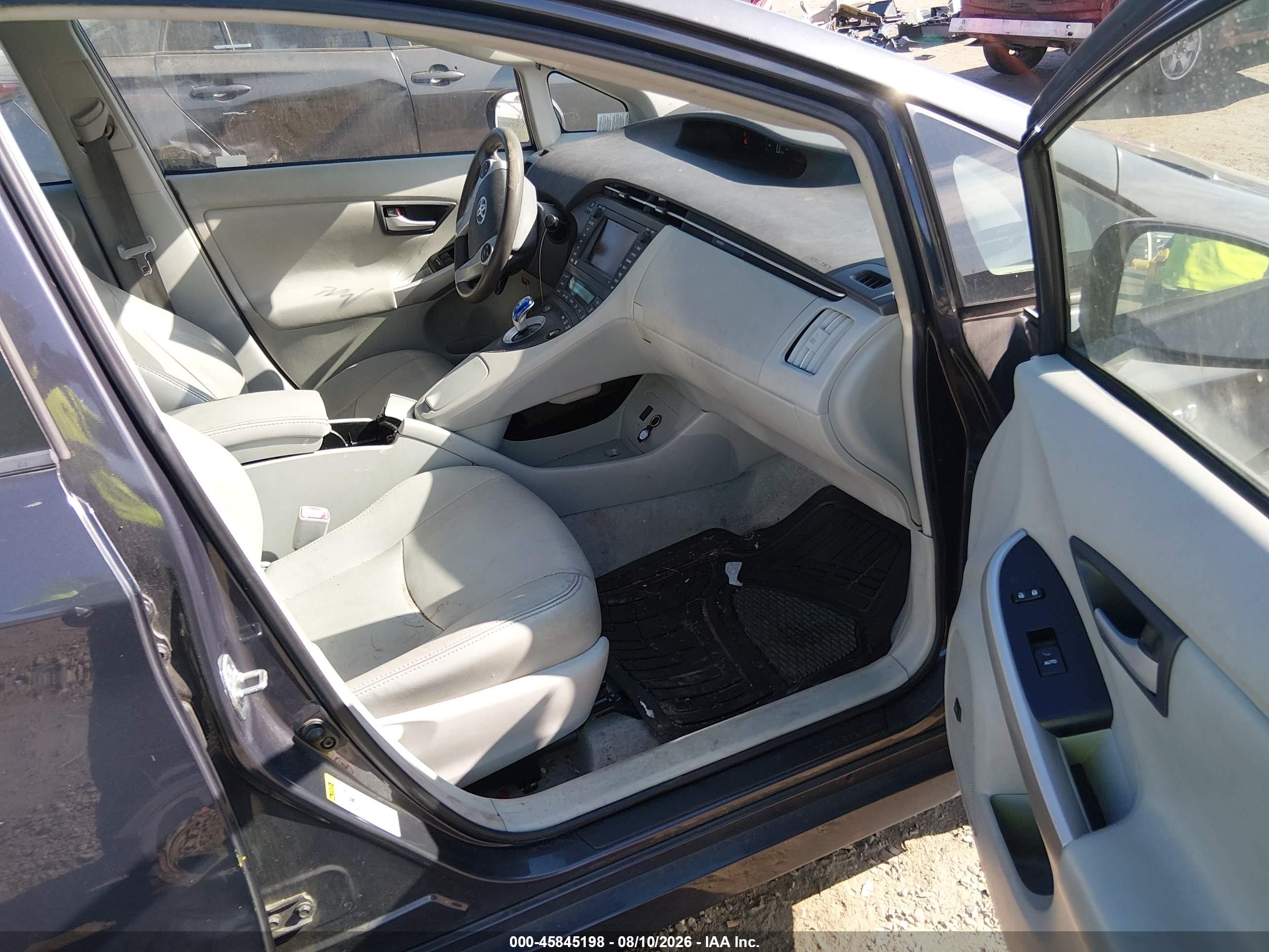 2010 Toyota Prius Iii Gray vin: JTDKN3DU7A0101692