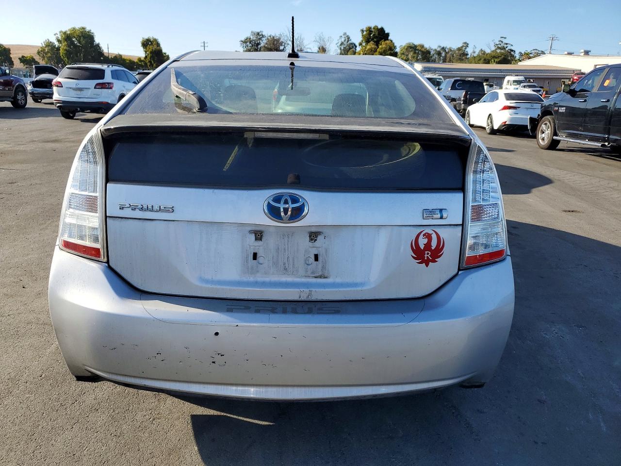 2010 Toyota Prius Ii Silver vin: JTDKN3DU7A0117729