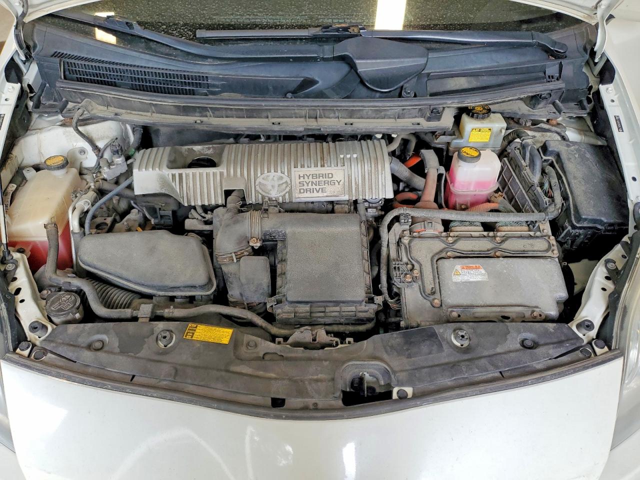 2010 Toyota Prius Ii White vin: JTDKN3DU7A0118895