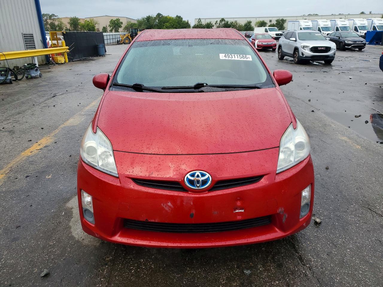 2010 Toyota Prius Ii Red vin: JTDKN3DU7A0143585