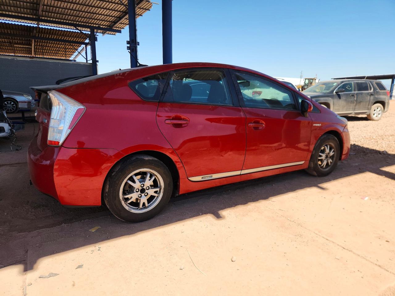 2010 Toyota Prius Iii Красный vin: JTDKN3DU7A0157423