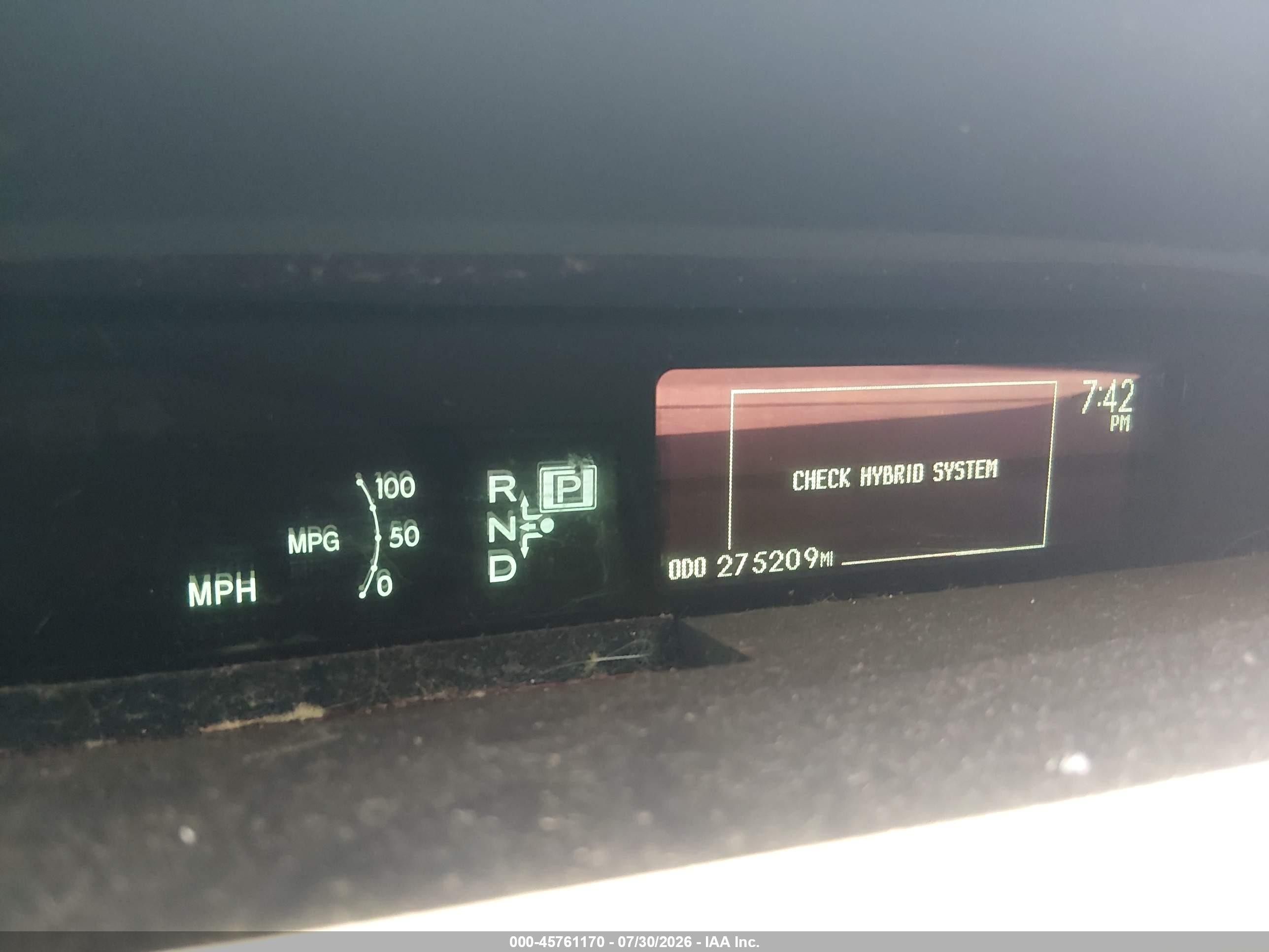 2010 Toyota Prius Iii Red vin: JTDKN3DU7A0164128