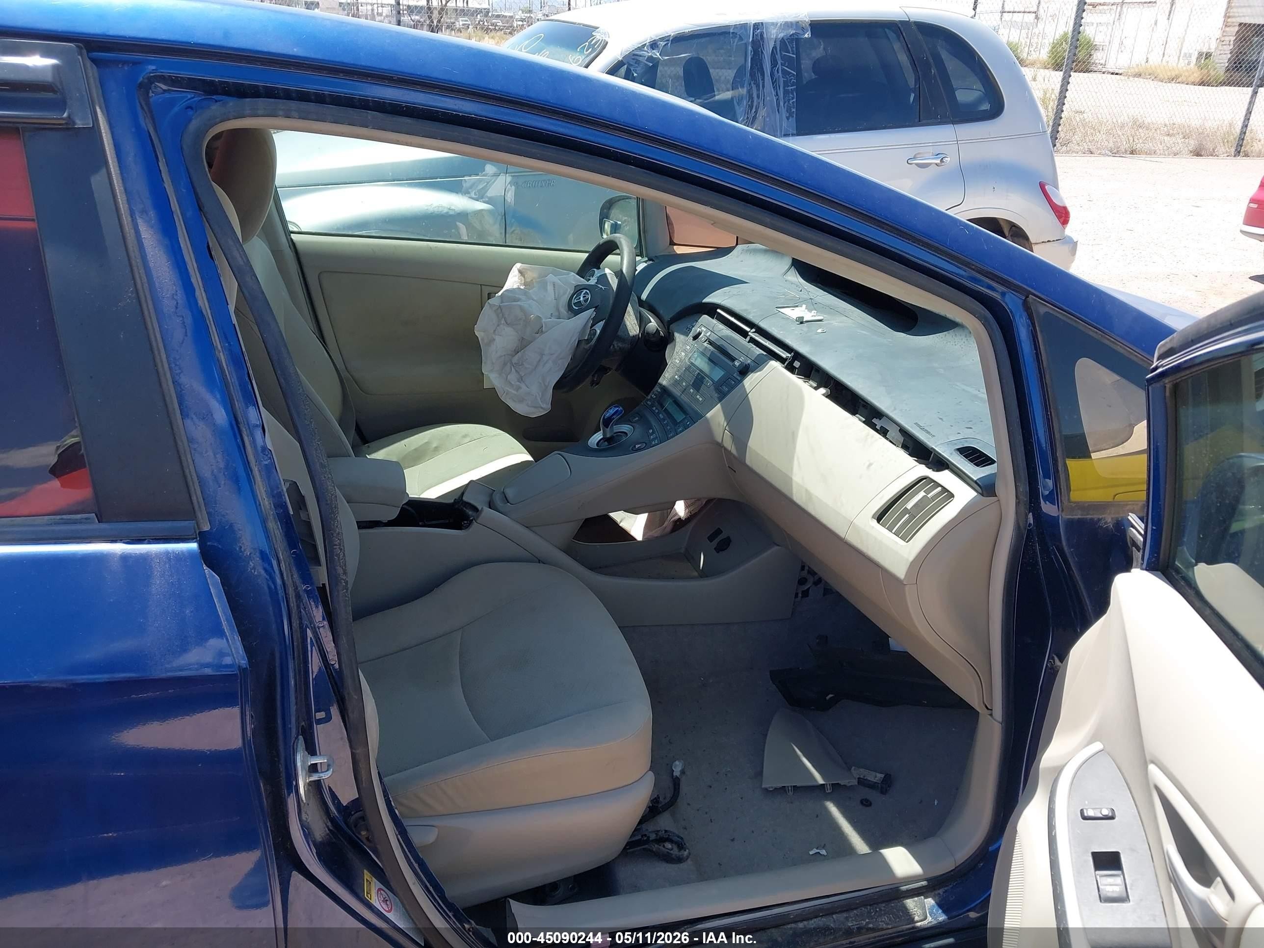 2010 Toyota Prius Ii Синий vin: JTDKN3DU7A0197825