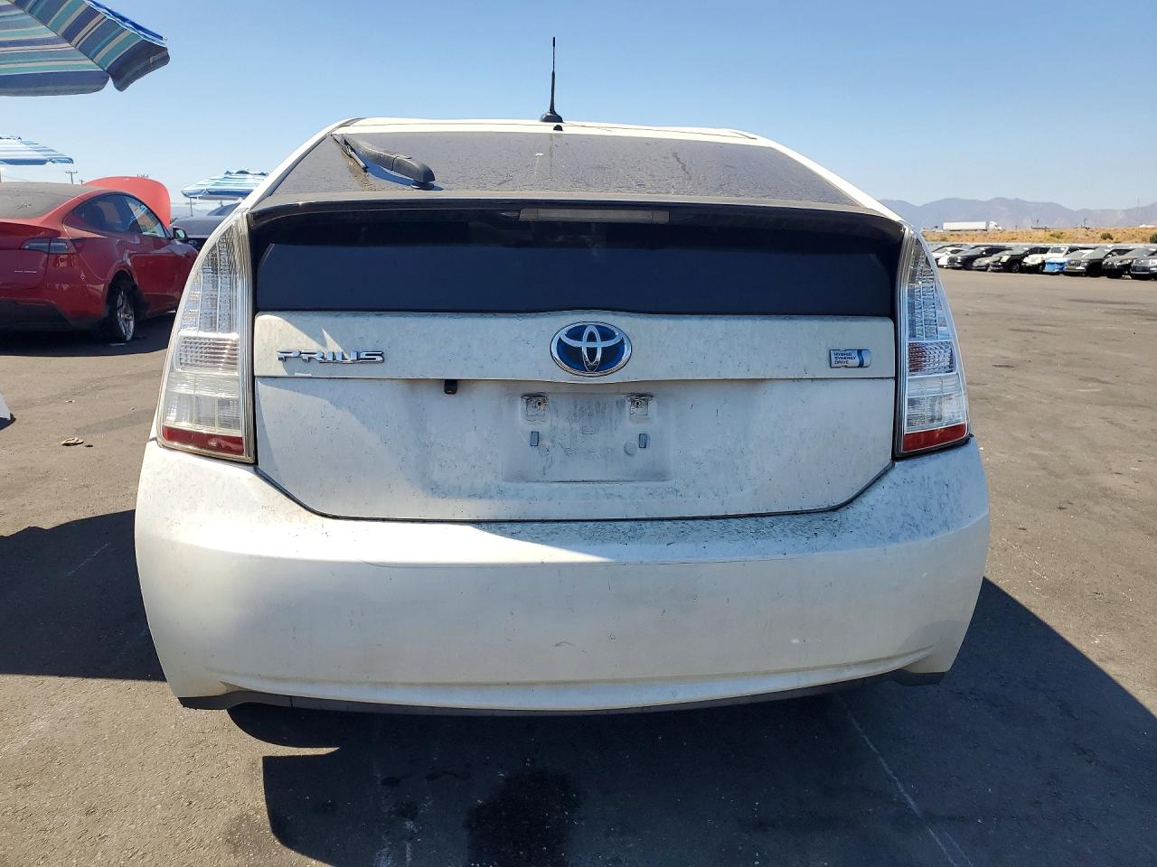 2010 Toyota Prius Ii White vin: JTDKN3DU7A0201632