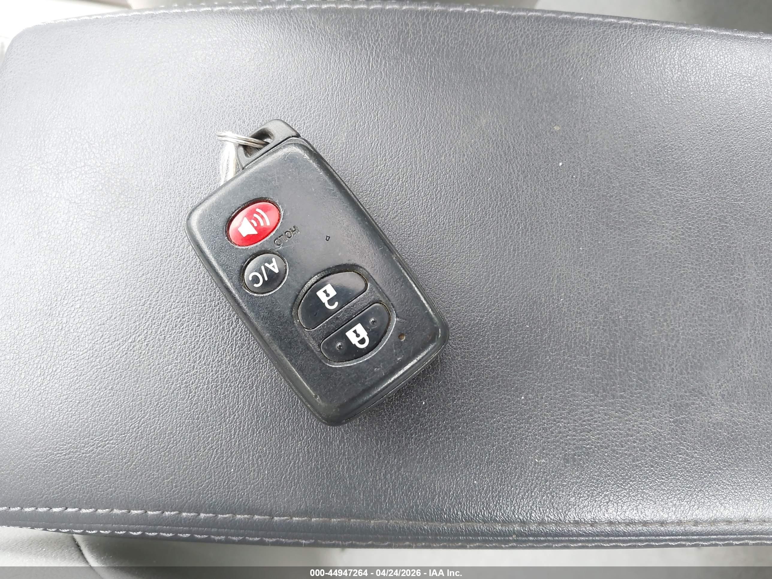 2010 Toyota Prius Iv Black vin: JTDKN3DU7A0202148