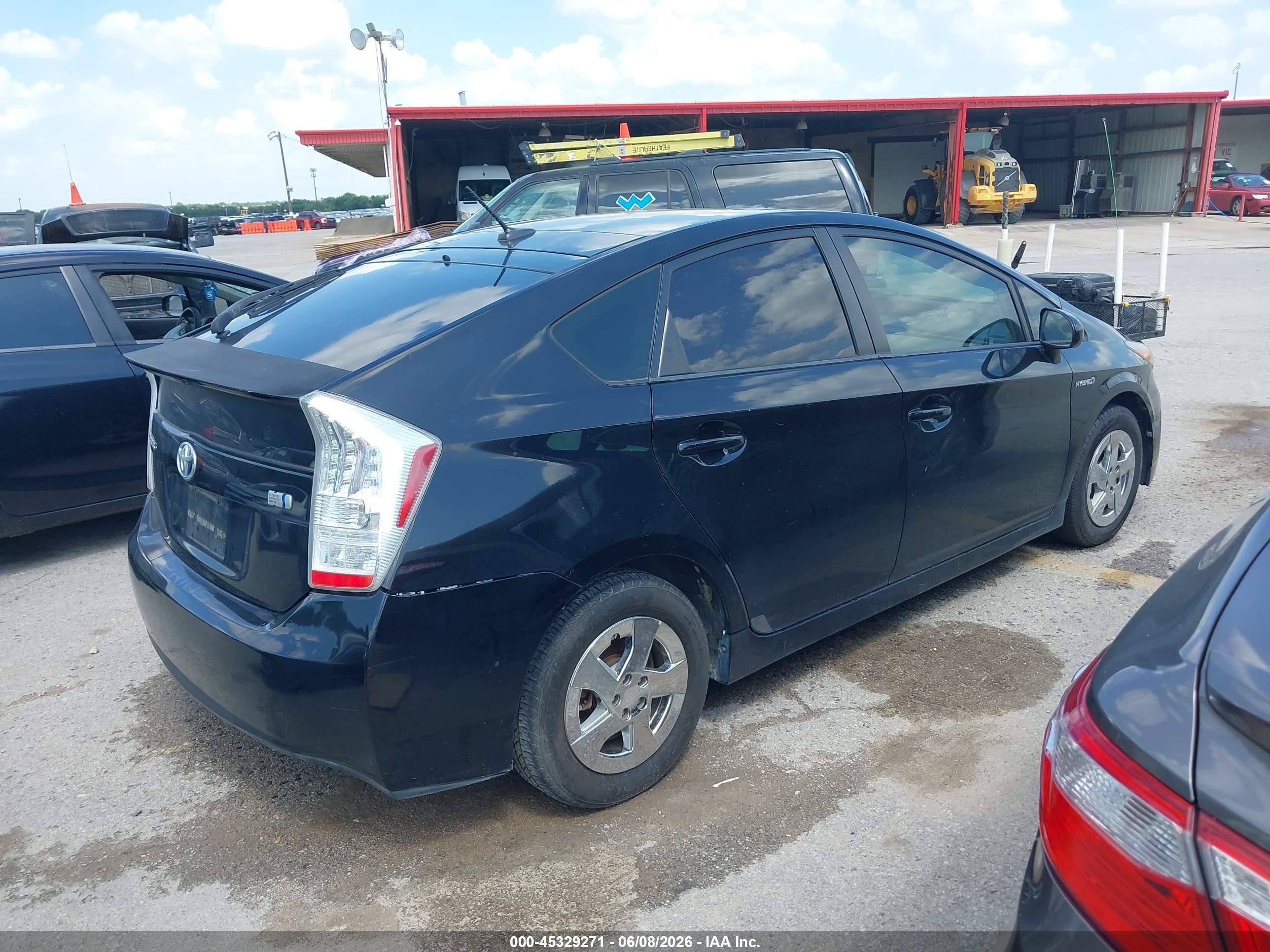 2010 Toyota Prius Iii Black vin: JTDKN3DU7A0212906