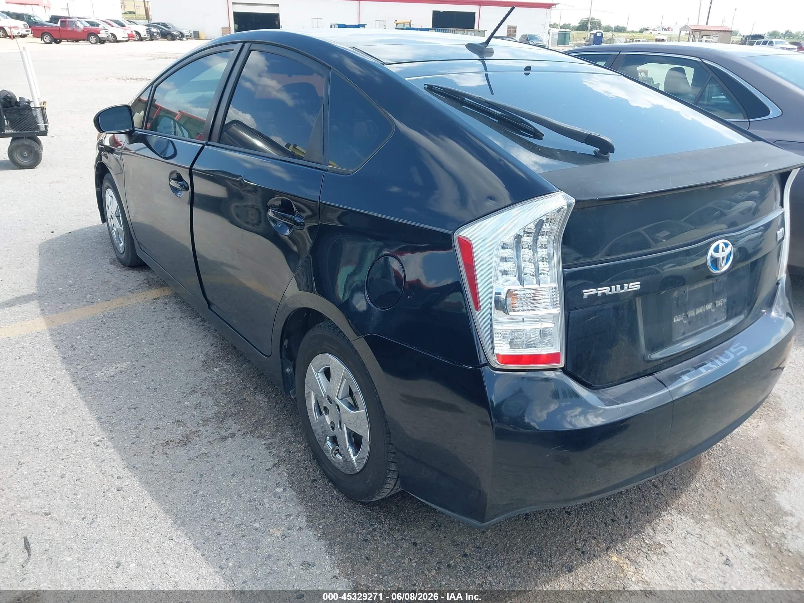 2010 Toyota Prius Iii Black vin: JTDKN3DU7A0212906