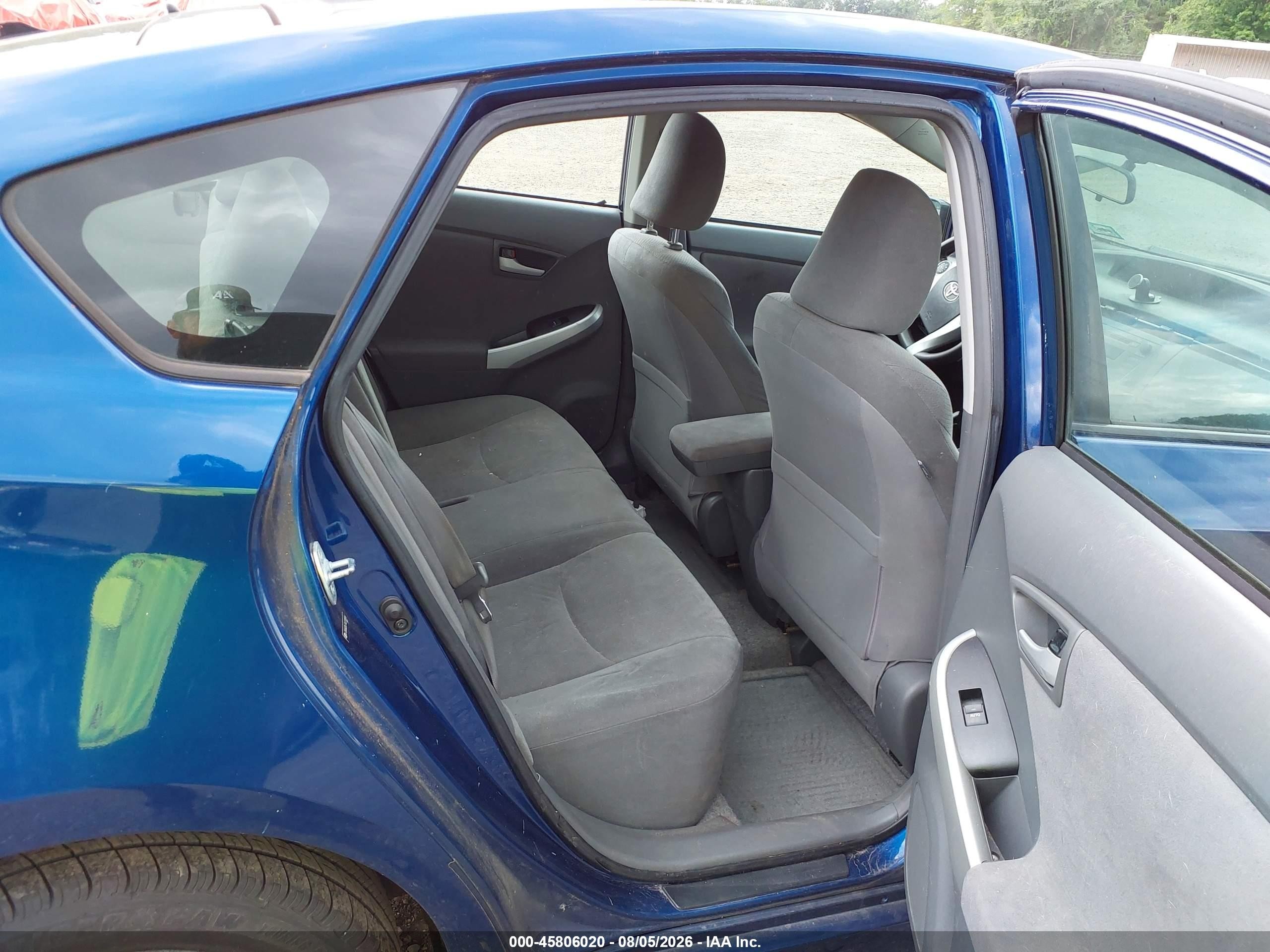 2010 Toyota Prius Ii Blue vin: JTDKN3DU7A0218656