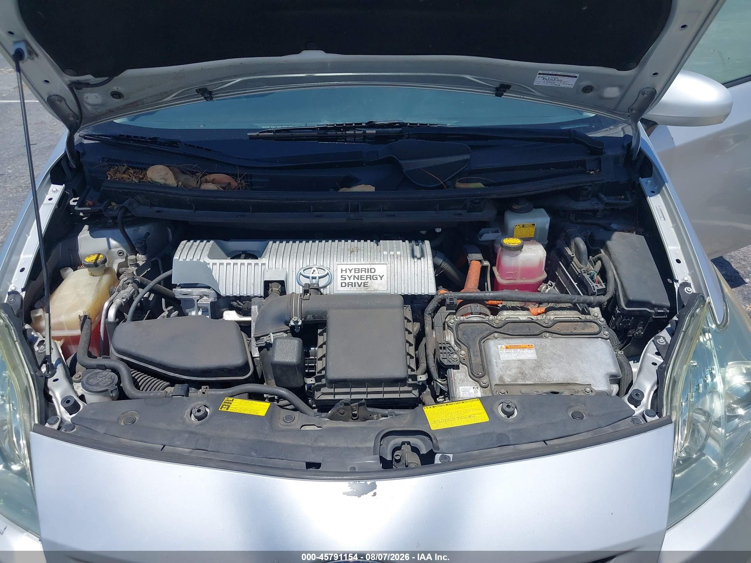 2010 Toyota Prius Iii Серый vin: JTDKN3DU7A1291066