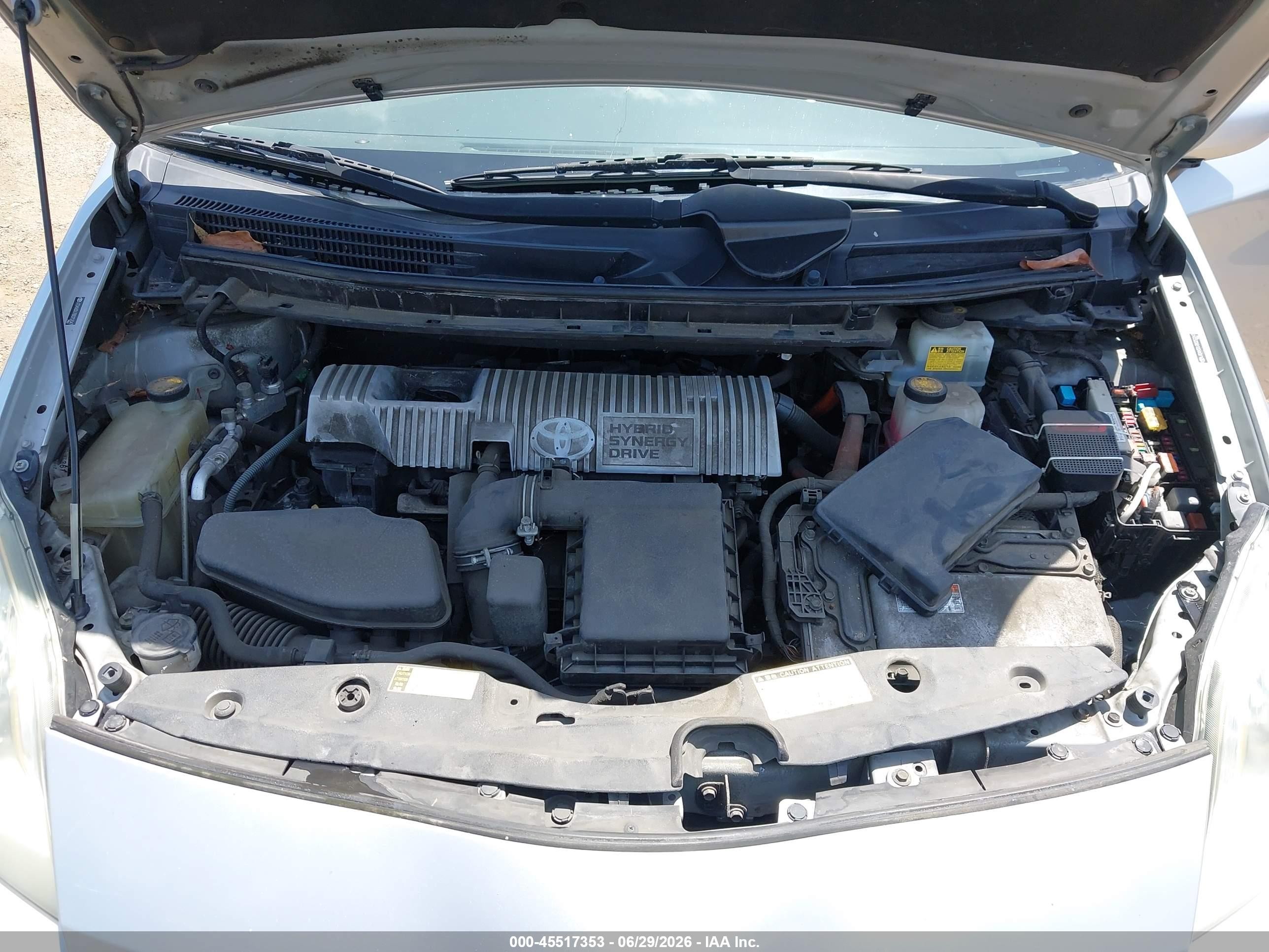 2011 Toyota Prius Two Silver vin: JTDKN3DU7B0252047