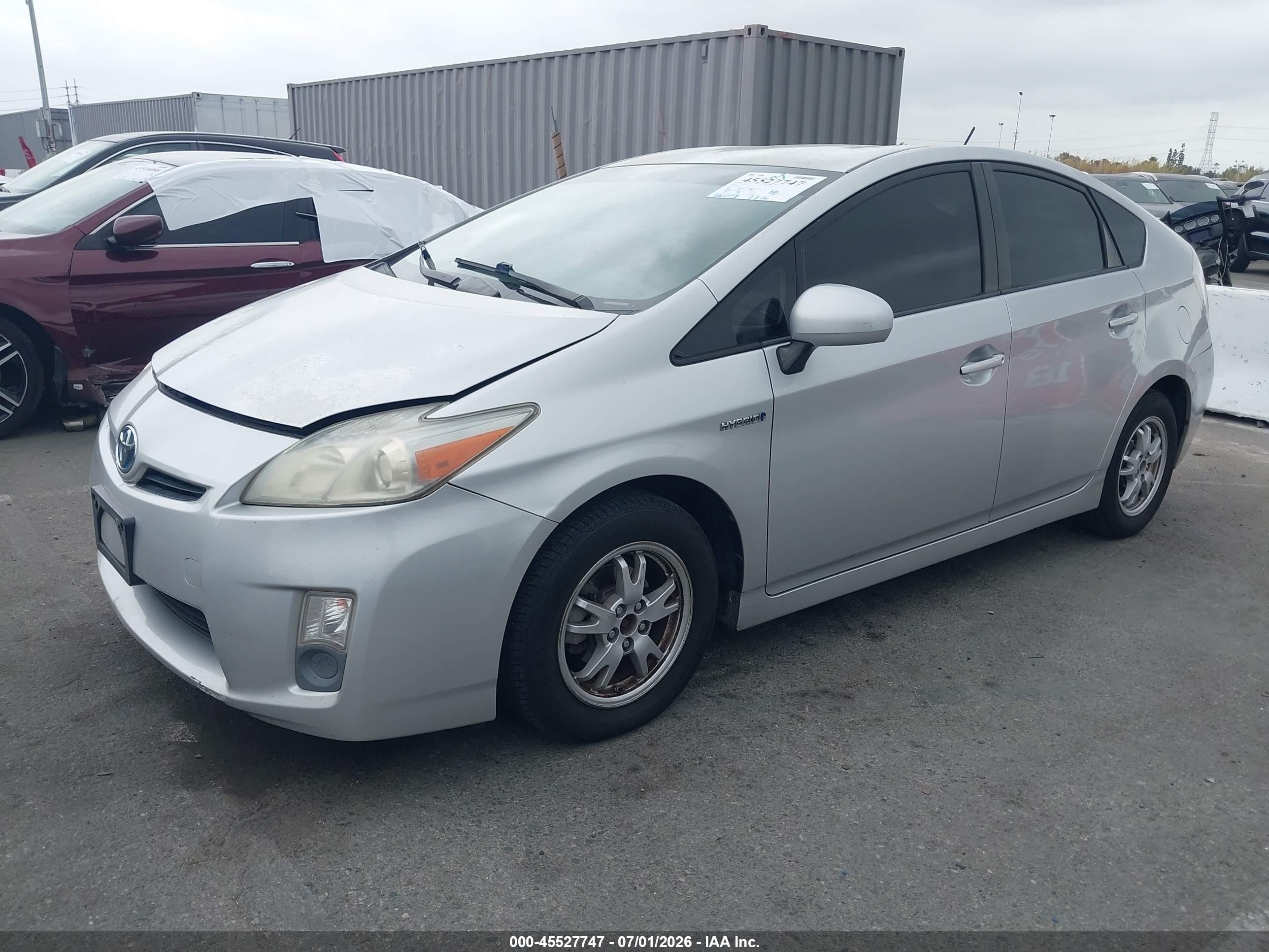 2011 Toyota Prius Two Silver vin: JTDKN3DU7B0264246