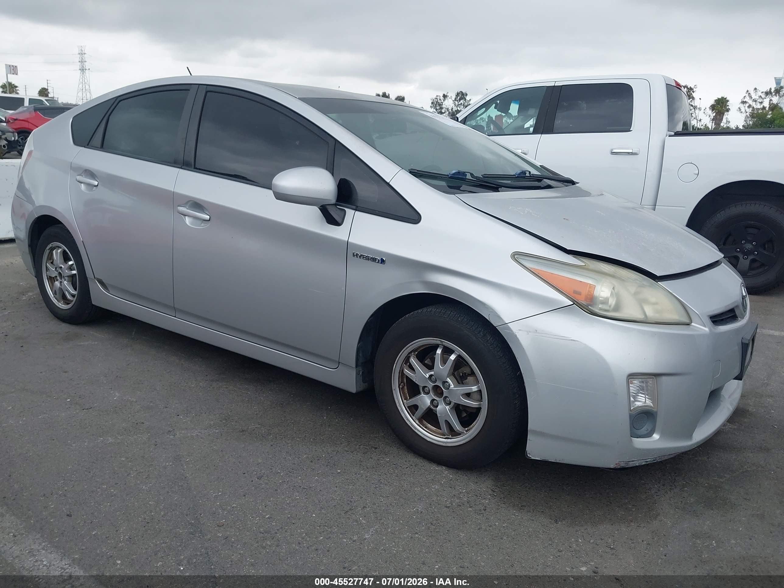 2011 Toyota Prius Two Silver vin: JTDKN3DU7B0264246