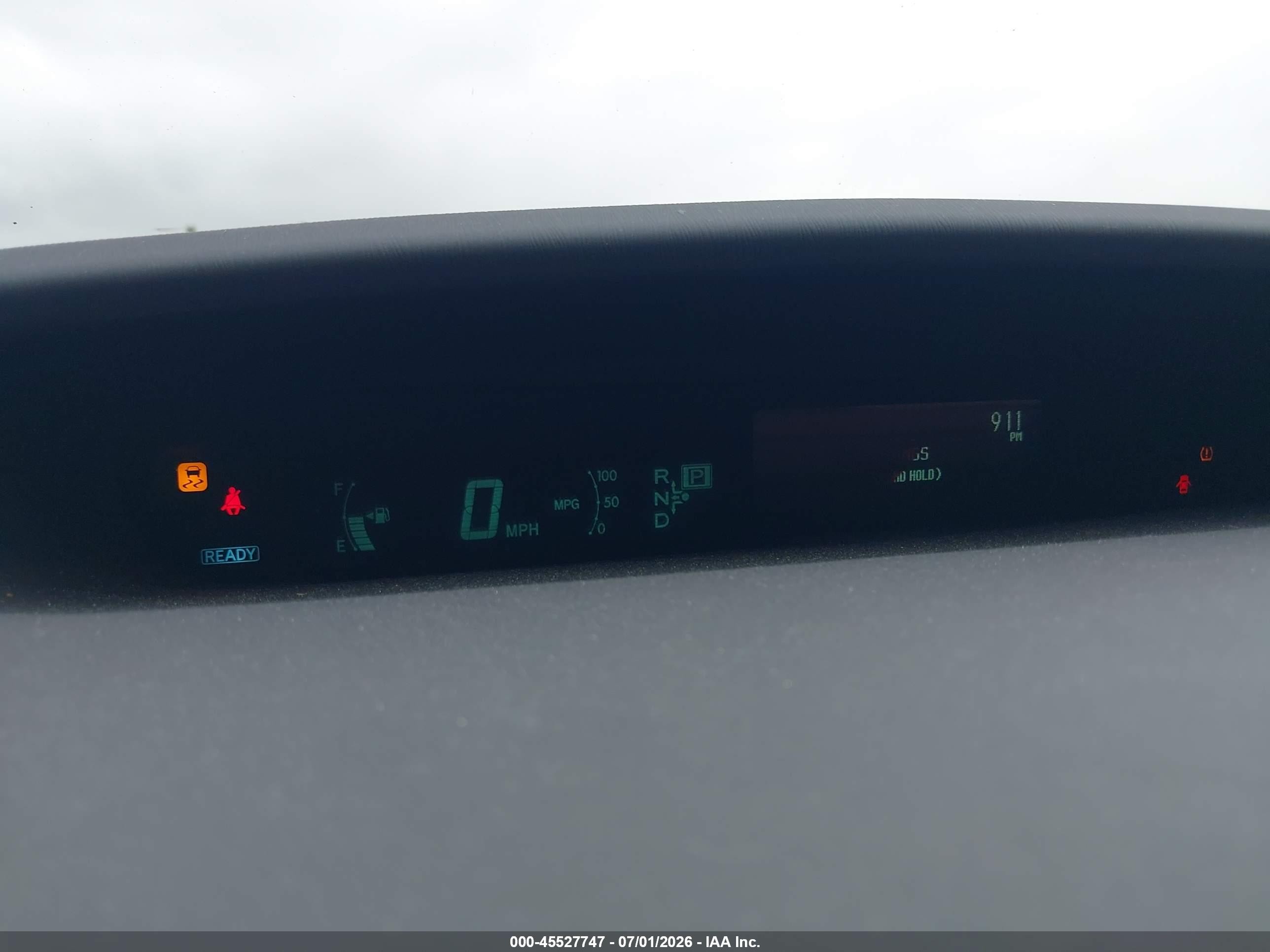 2011 Toyota Prius Two Silver vin: JTDKN3DU7B0264246