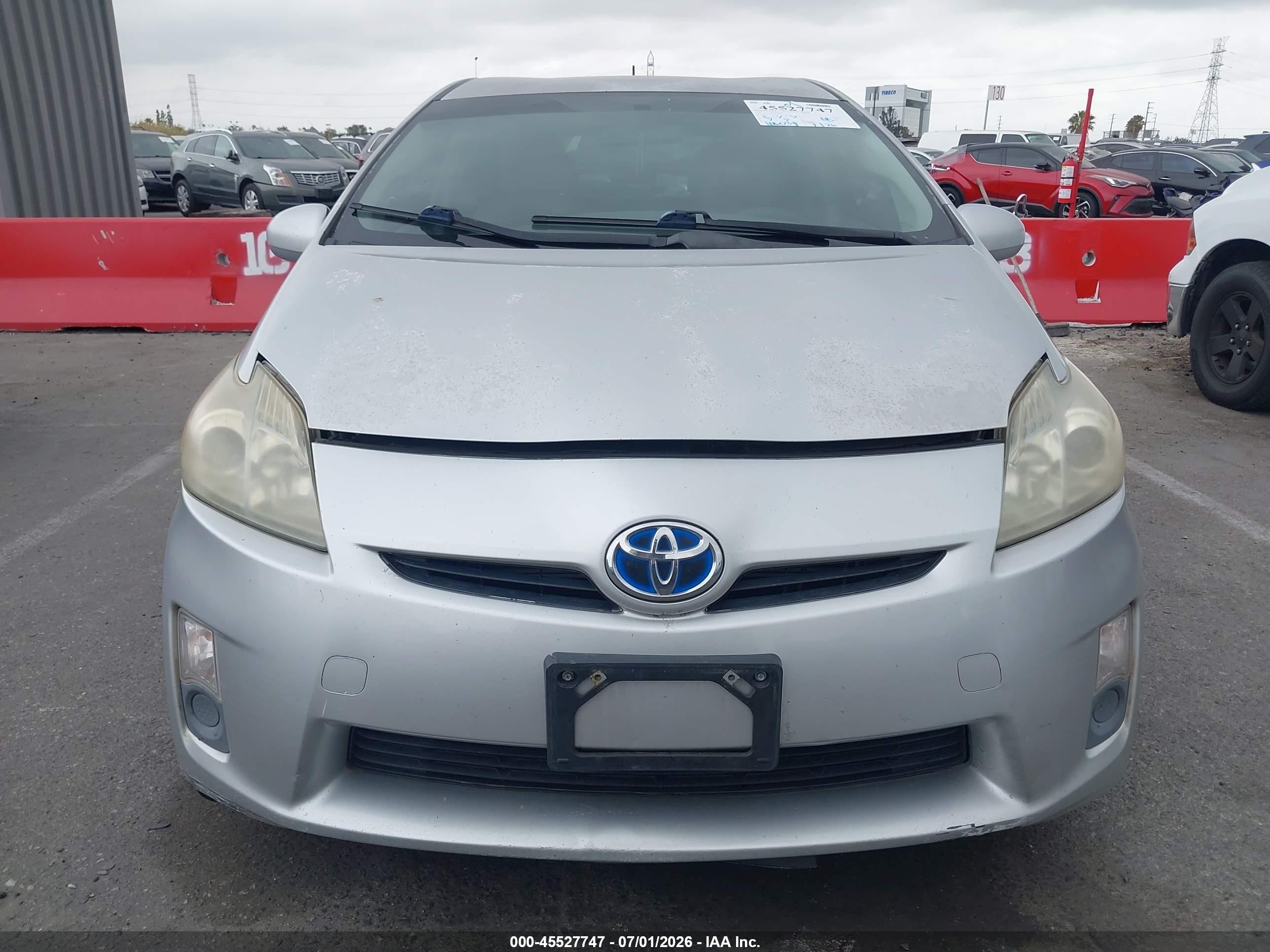 2011 Toyota Prius Two Silver vin: JTDKN3DU7B0264246