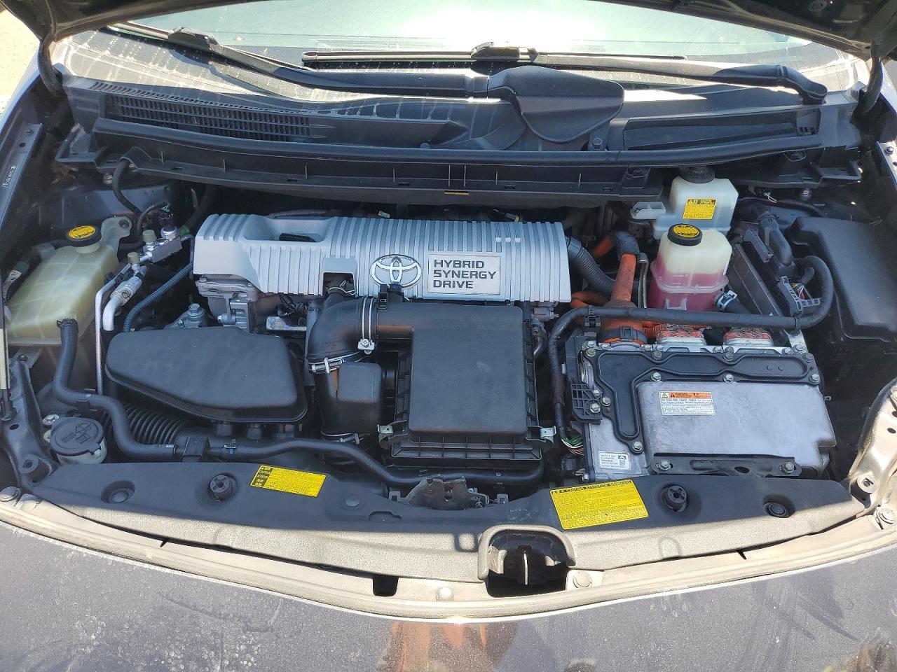 2011 Toyota Prius Three Charcoal vin: JTDKN3DU7B0276137