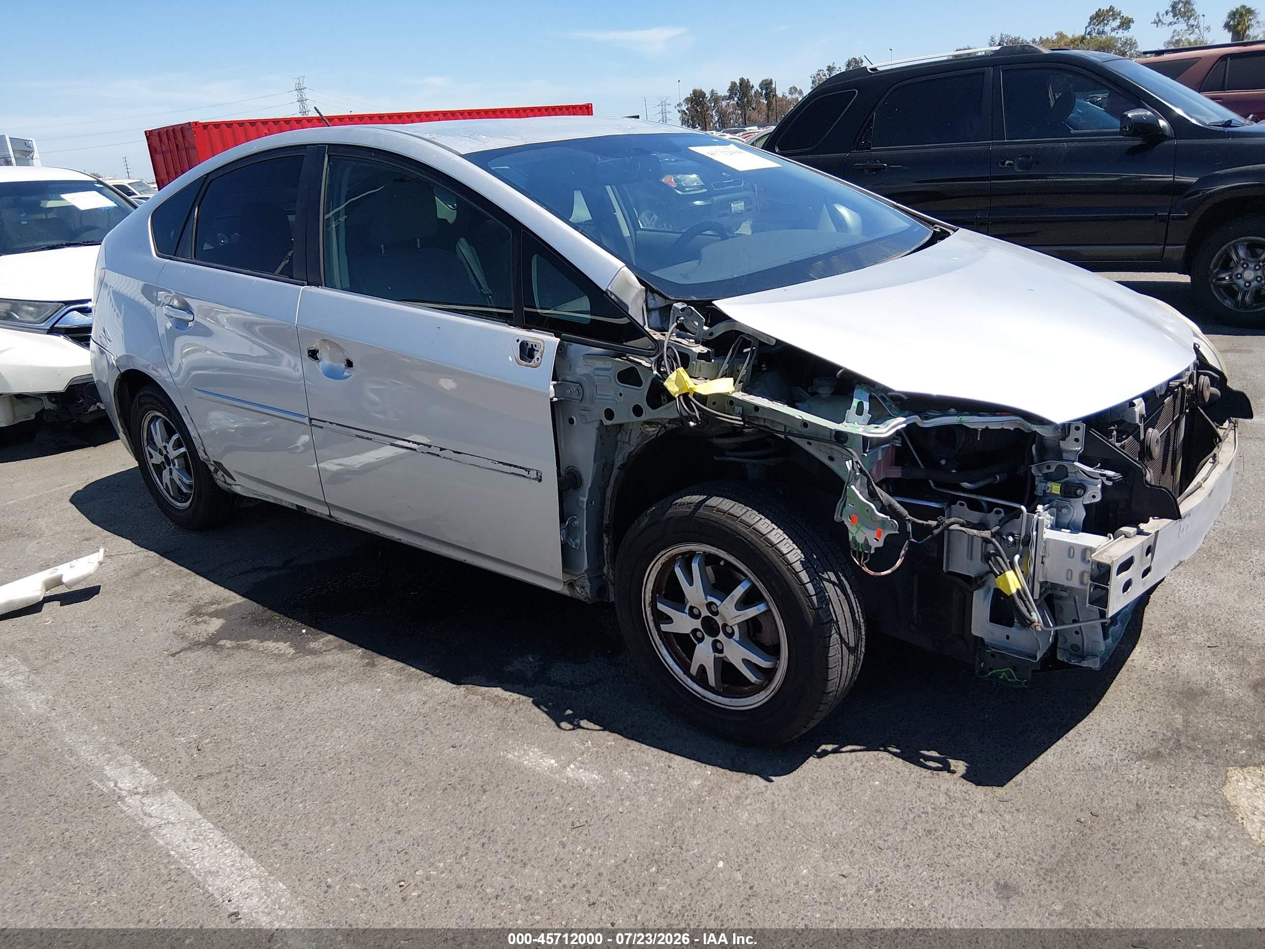 2011 Toyota Prius Three Silver vin: JTDKN3DU7B0277370