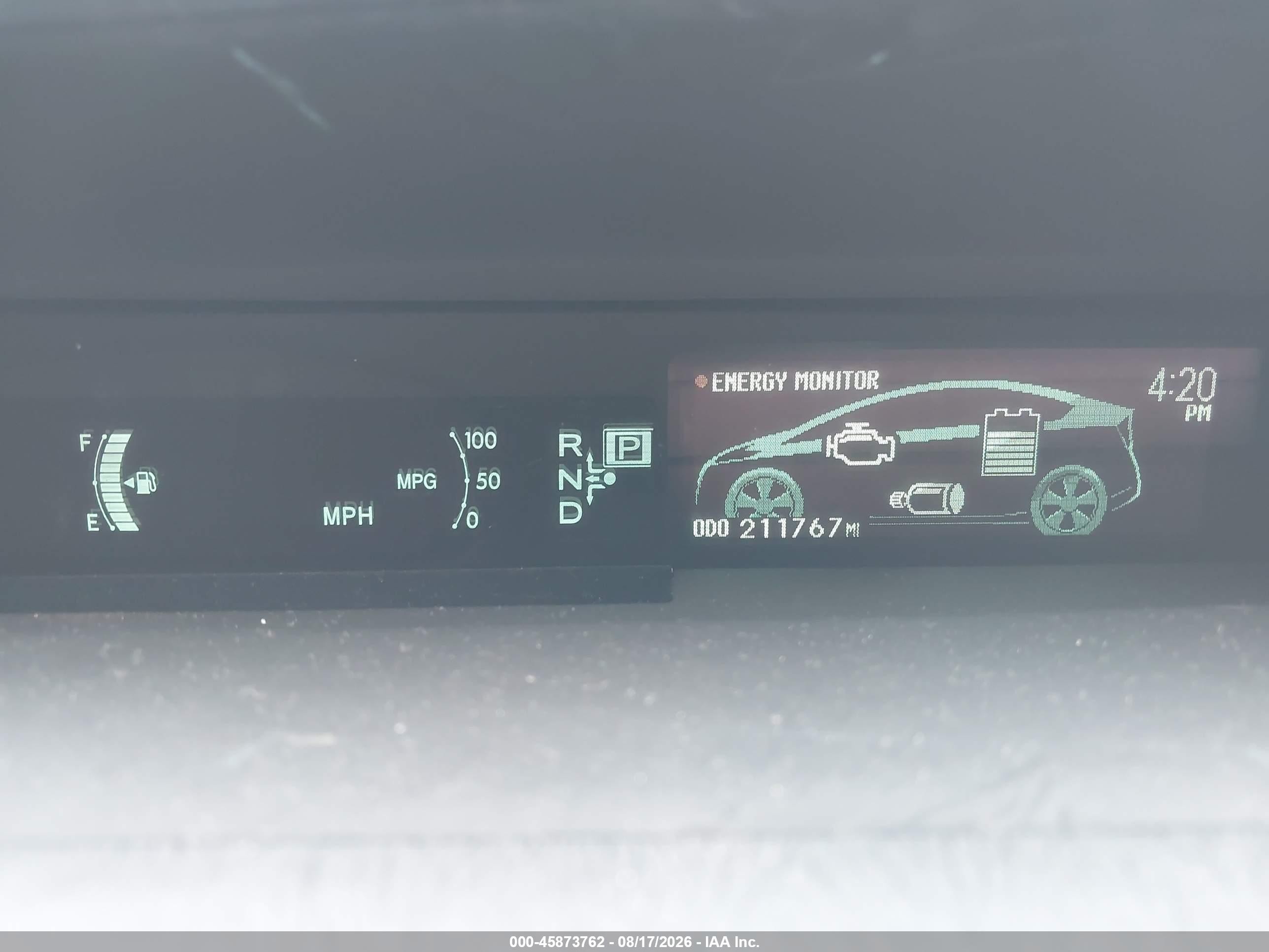 2011 Toyota Prius Four Red vin: JTDKN3DU7B0280284