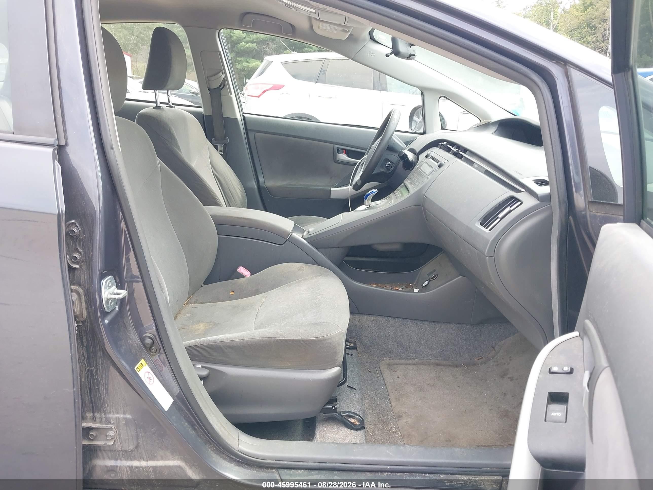 2011 Toyota Prius Two Gray vin: JTDKN3DU7B0300632