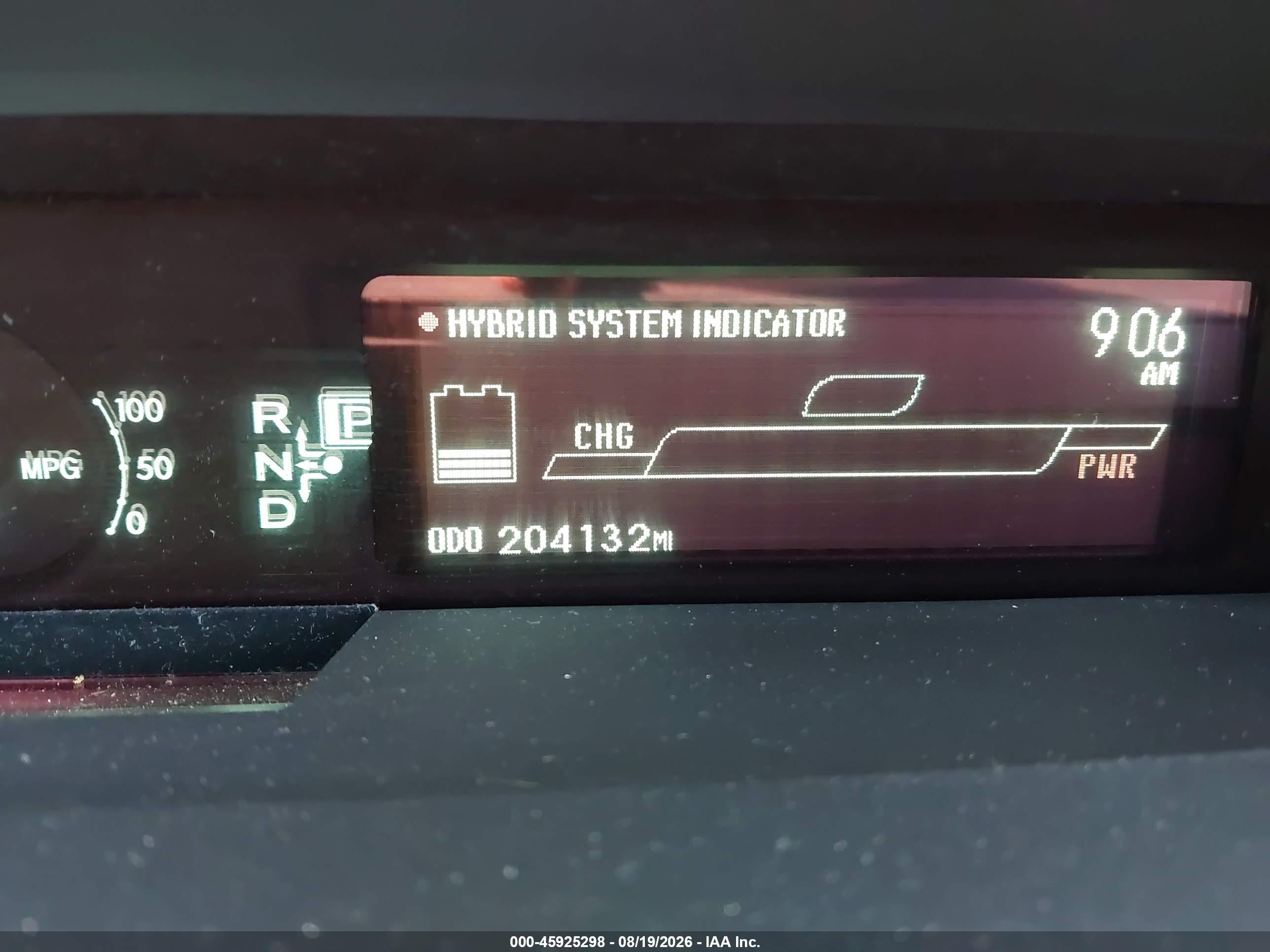 2011 Toyota Prius Three Белый vin: JTDKN3DU7B0321657