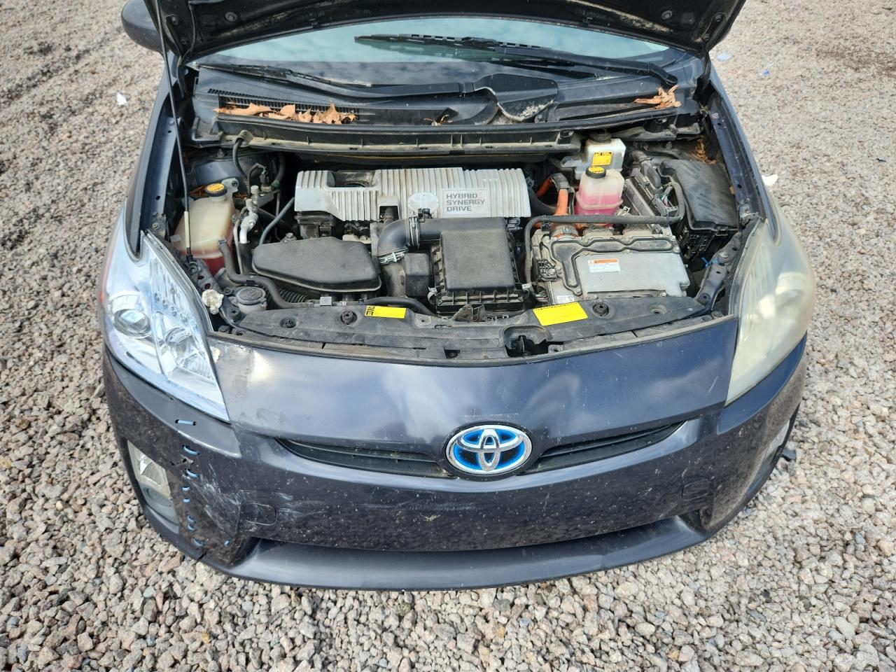2011 Toyota Prius Two Gray vin: JTDKN3DU7B1355253