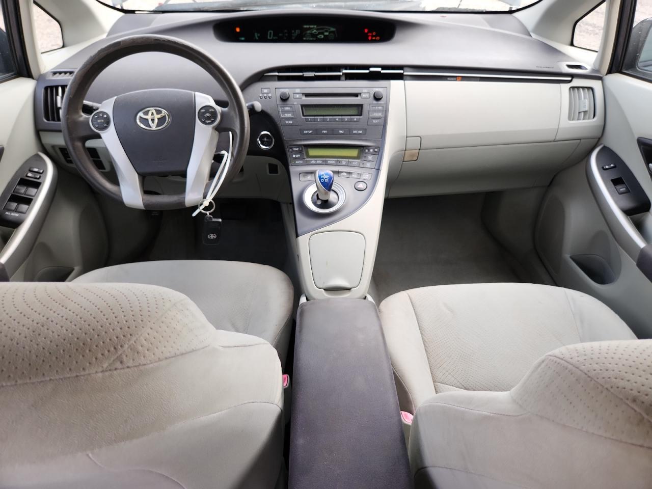 2011 Toyota Prius Two Gray vin: JTDKN3DU7B1355253