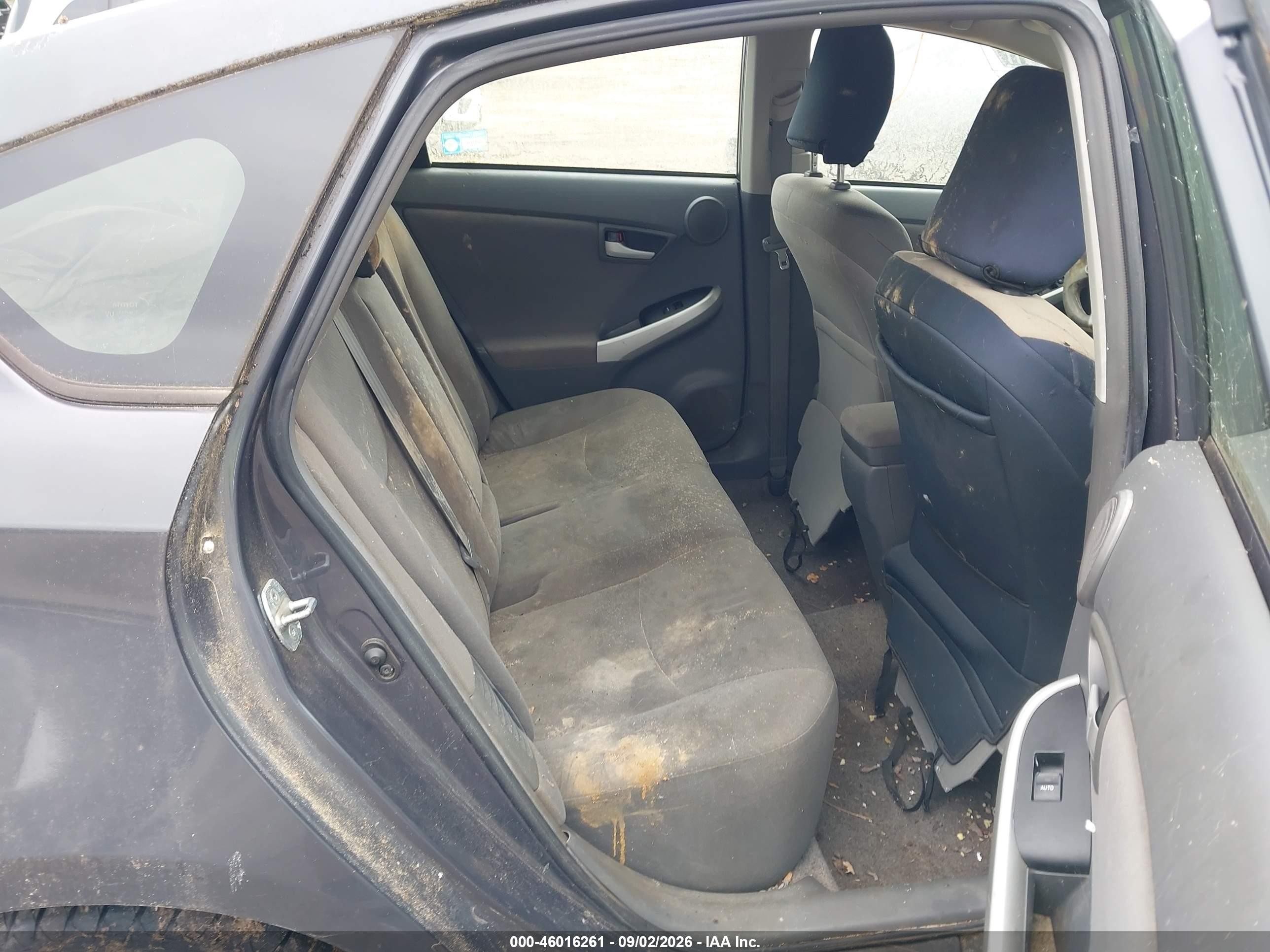 2011 Toyota Prius Three Gray vin: JTDKN3DU7B1469933