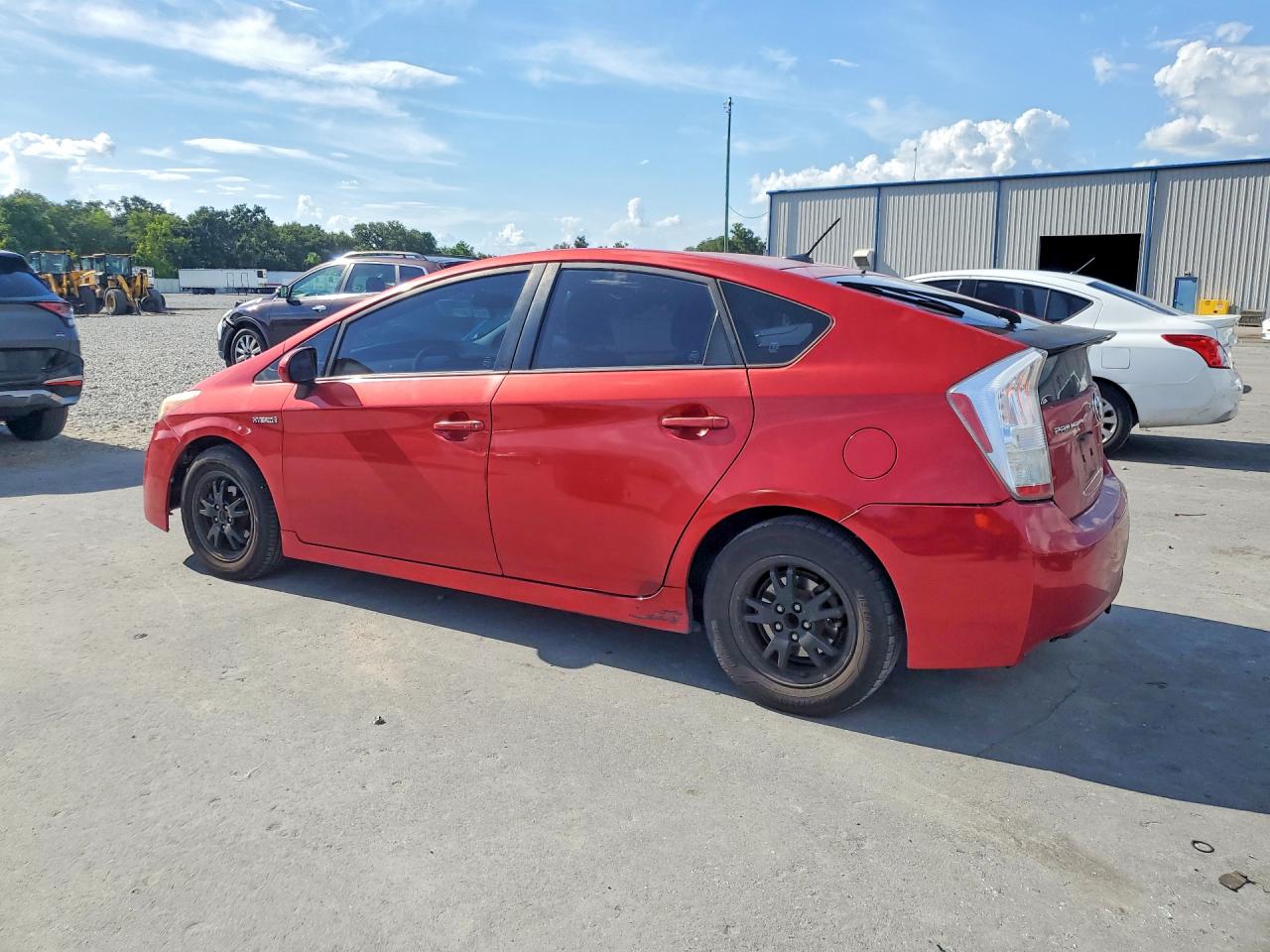 2011 Toyota Prius Two Red vin: JTDKN3DU7B1471245