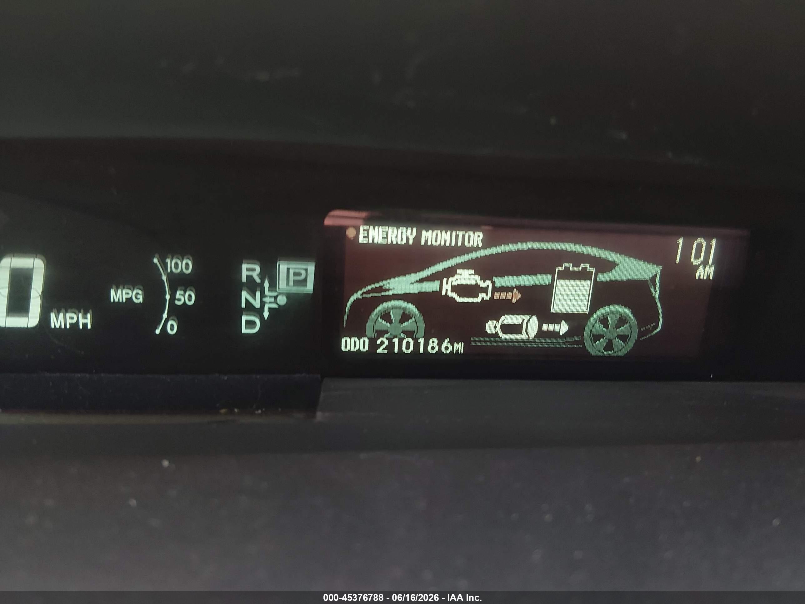 2011 Toyota Prius Two Gold vin: JTDKN3DU7B1471293