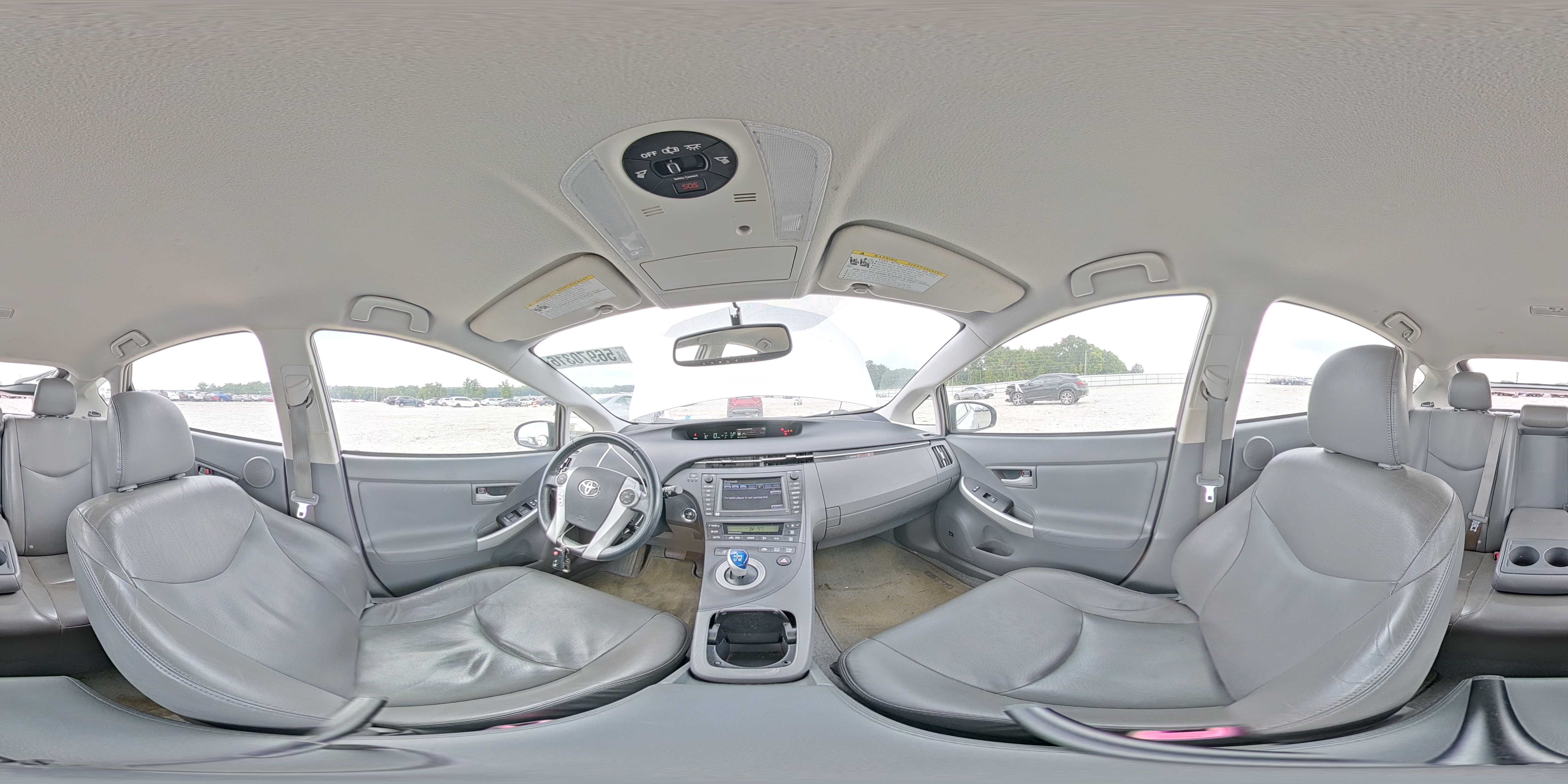 2011 Toyota Prius Five Silver vin: JTDKN3DU7B5346397