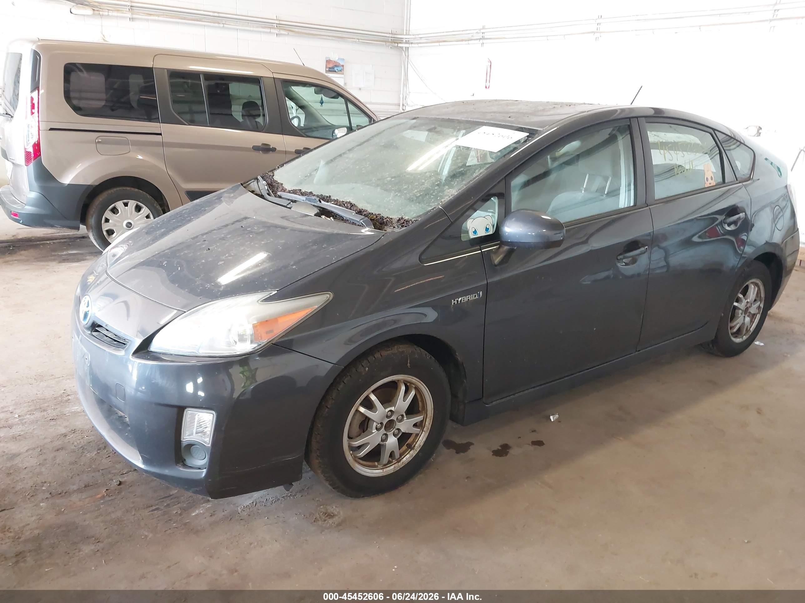 2011 Toyota Prius Three Blue vin: JTDKN3DU7B5352829
