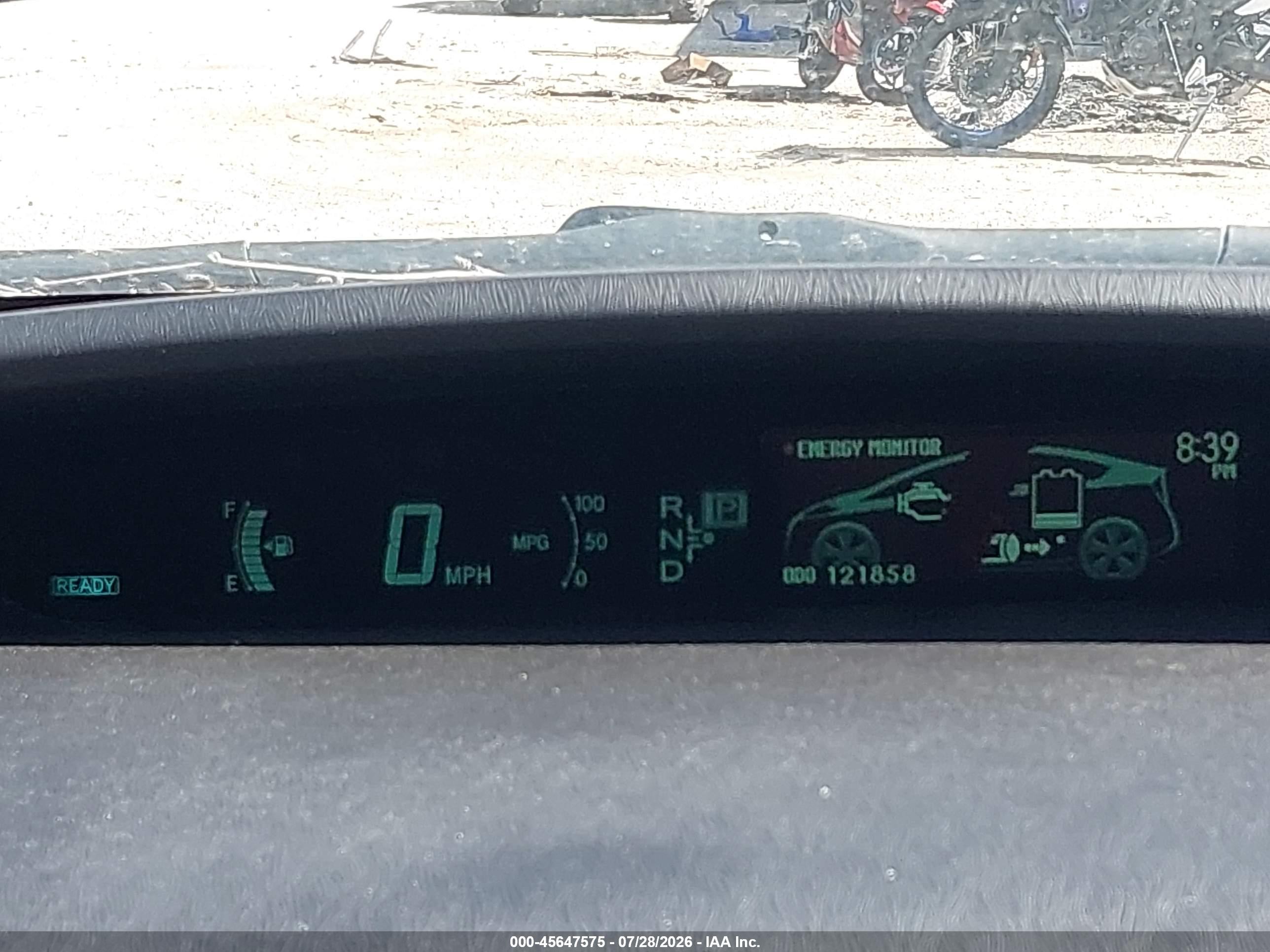2011 Toyota Prius Four Серый vin: JTDKN3DU7B5370828