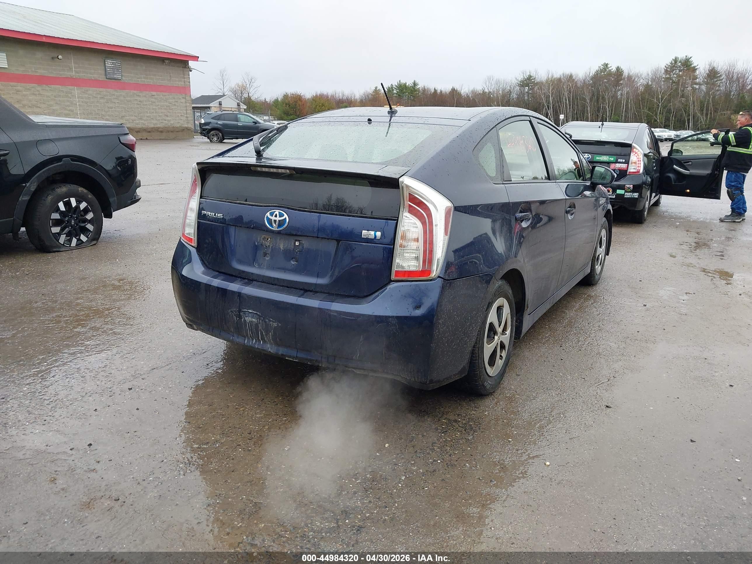 2012 Toyota Prius Two Blue vin: JTDKN3DU7C0333972