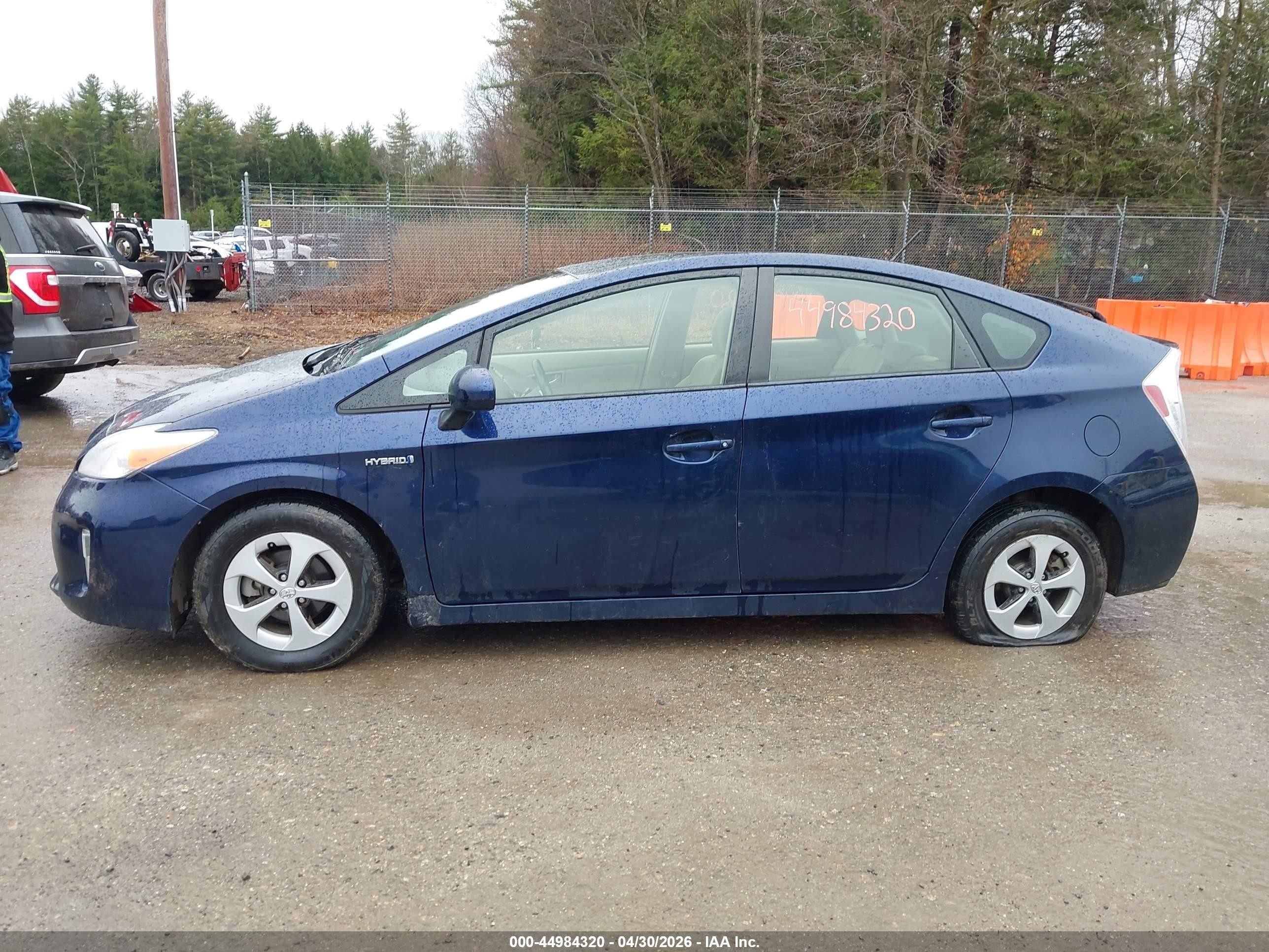 2012 Toyota Prius Two Blue vin: JTDKN3DU7C0333972