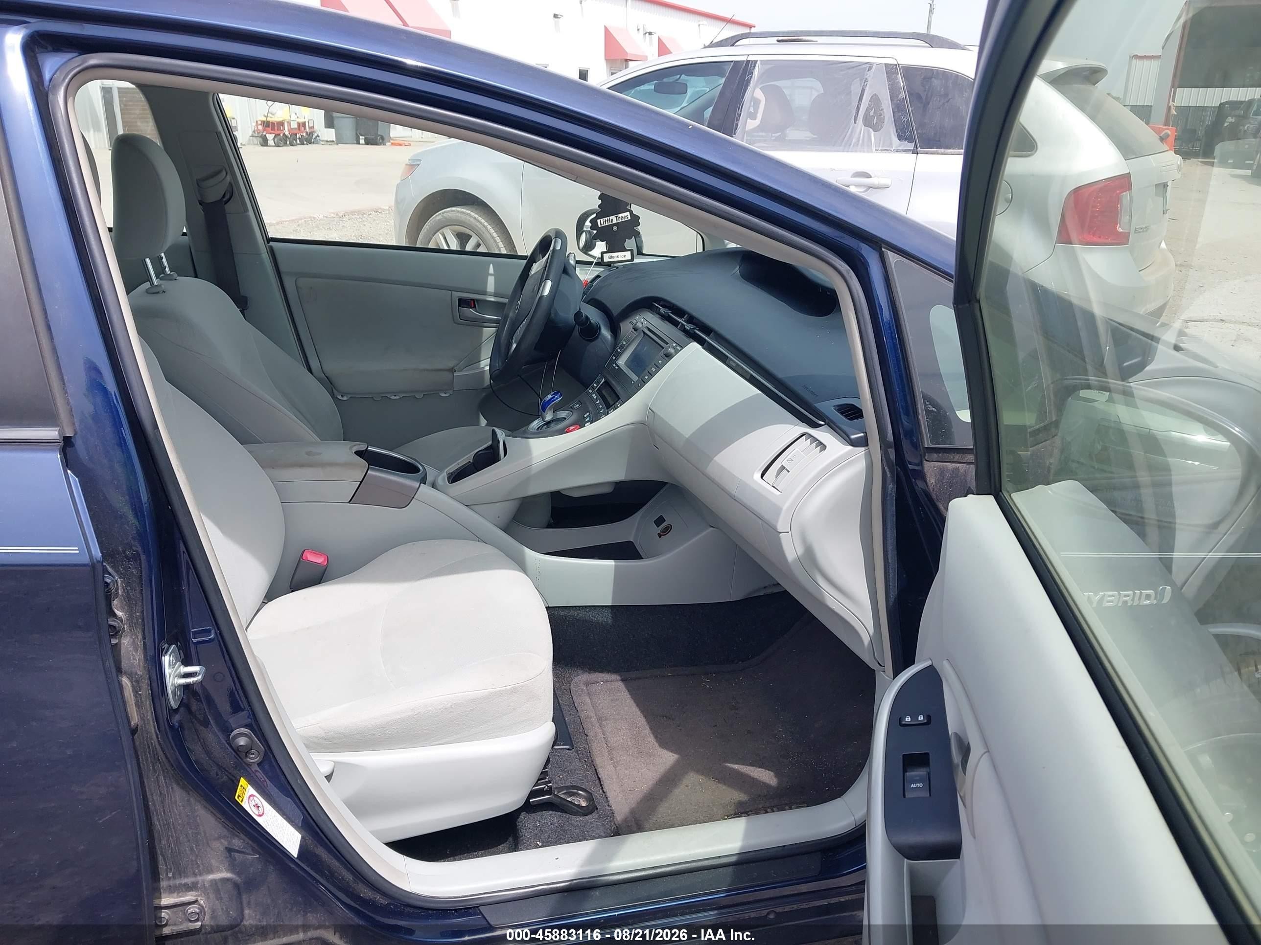 2012 Toyota Prius Three Blue vin: JTDKN3DU7C0335656