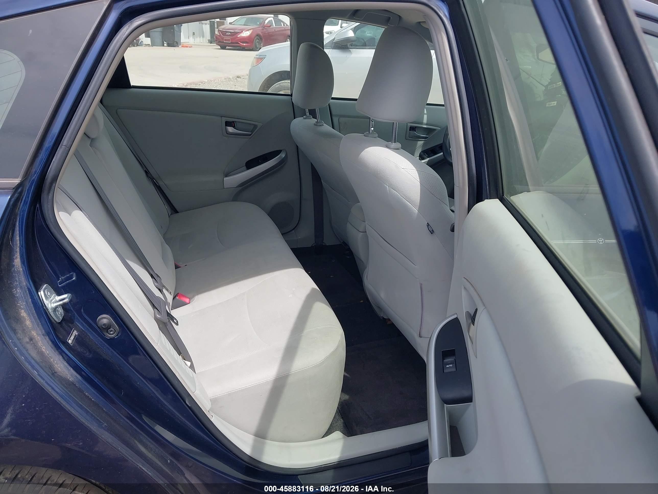 2012 Toyota Prius Three Blue vin: JTDKN3DU7C0335656