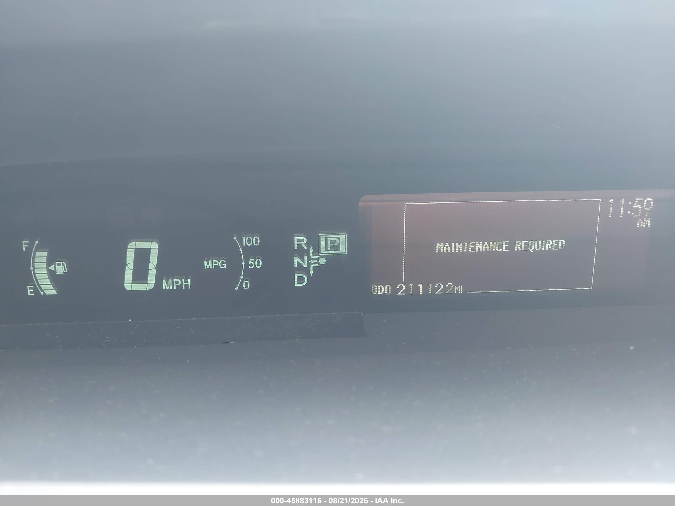 2012 Toyota Prius Three Blue vin: JTDKN3DU7C0335656