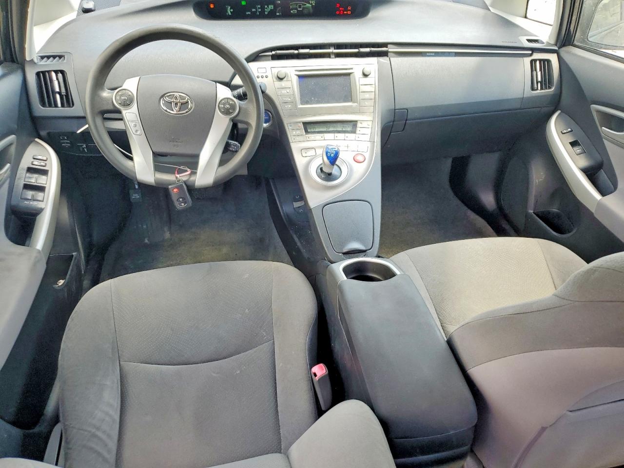 2012 Toyota Prius Two Black vin: JTDKN3DU7C1496602