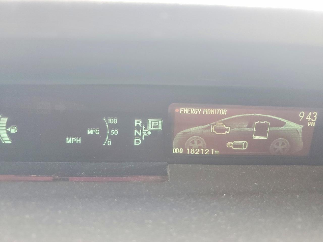 2012 Toyota Prius Two Black vin: JTDKN3DU7C1496602