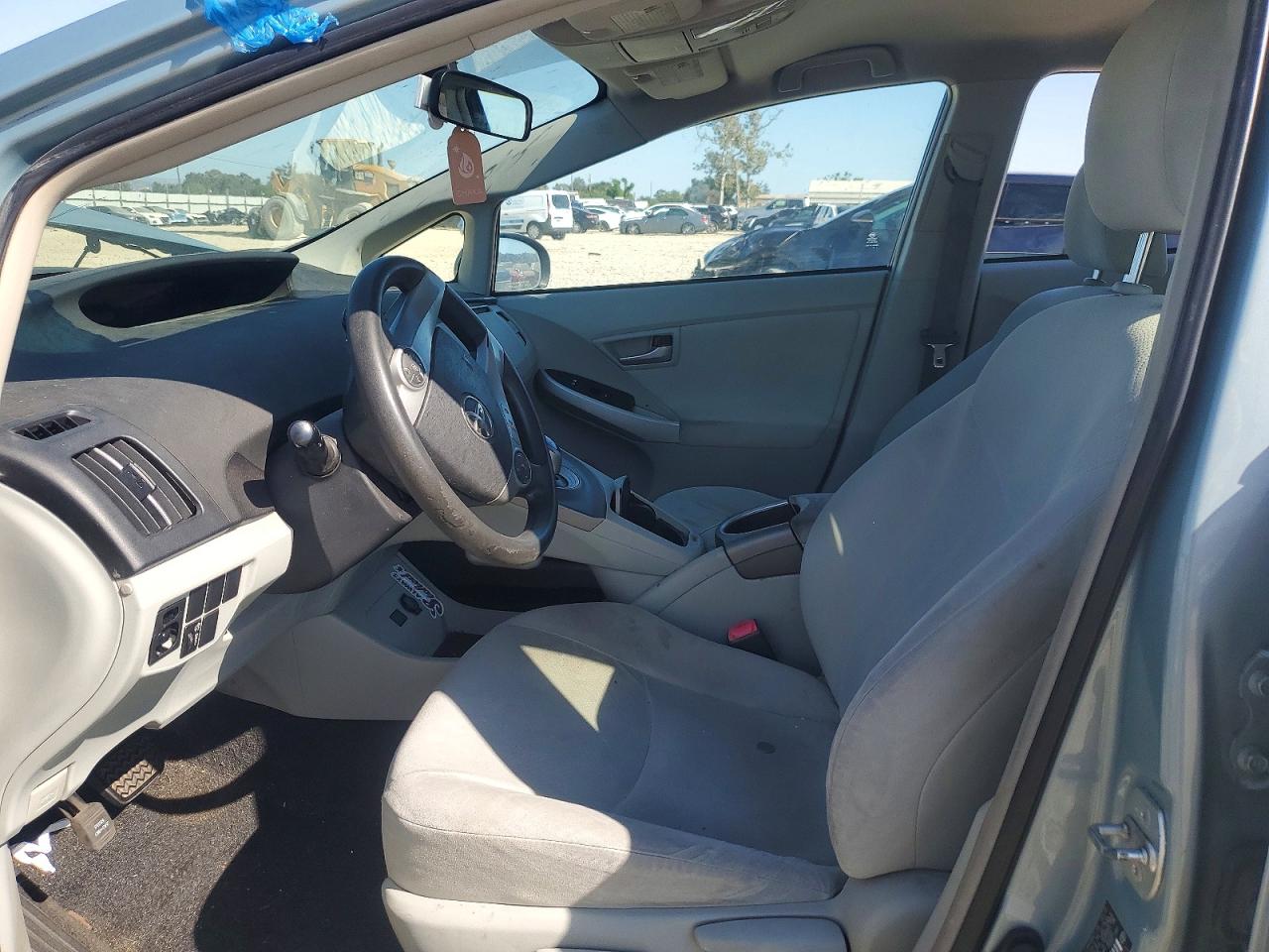 2012 Toyota Prius Two Turquoise vin: JTDKN3DU7C1517397